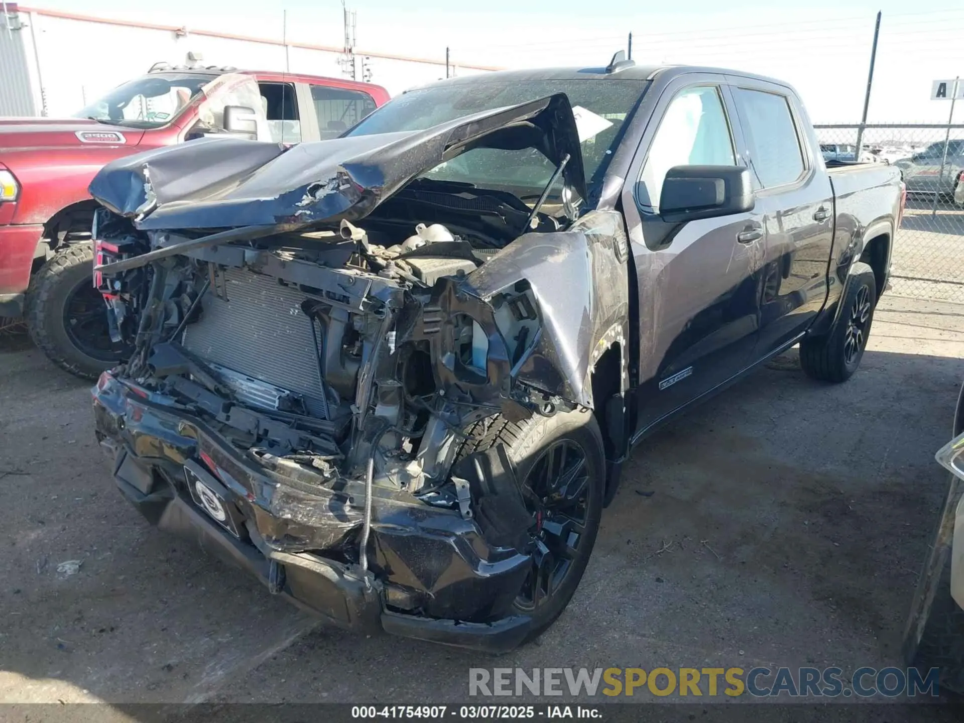 2 Photograph of a damaged car 3GTPUCEK5RG450783 GMC SIERRA 1500 2024