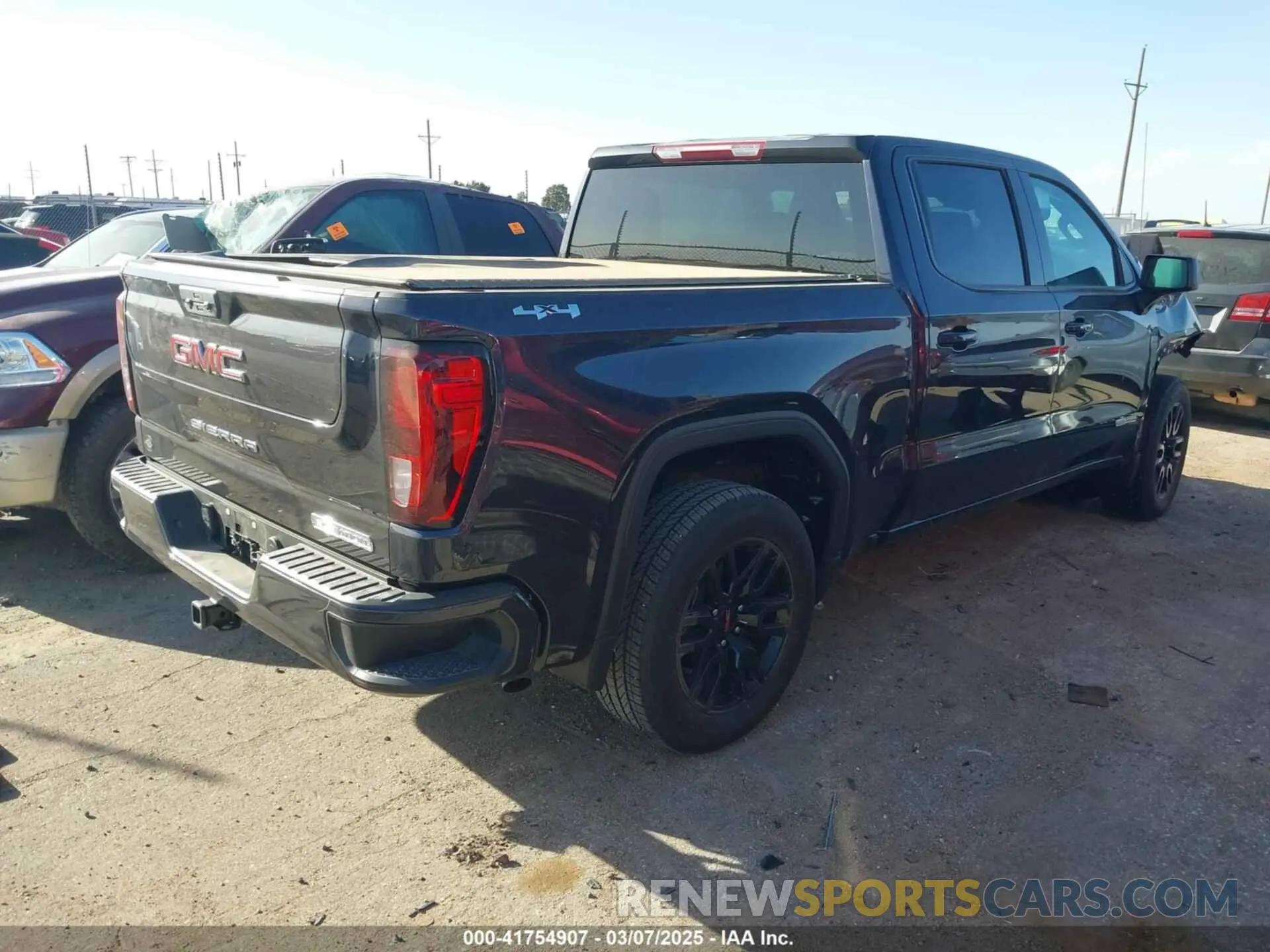 4 Photograph of a damaged car 3GTPUCEK5RG450783 GMC SIERRA 1500 2024