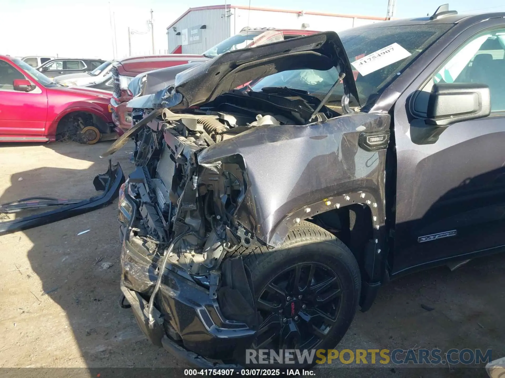 6 Photograph of a damaged car 3GTPUCEK5RG450783 GMC SIERRA 1500 2024