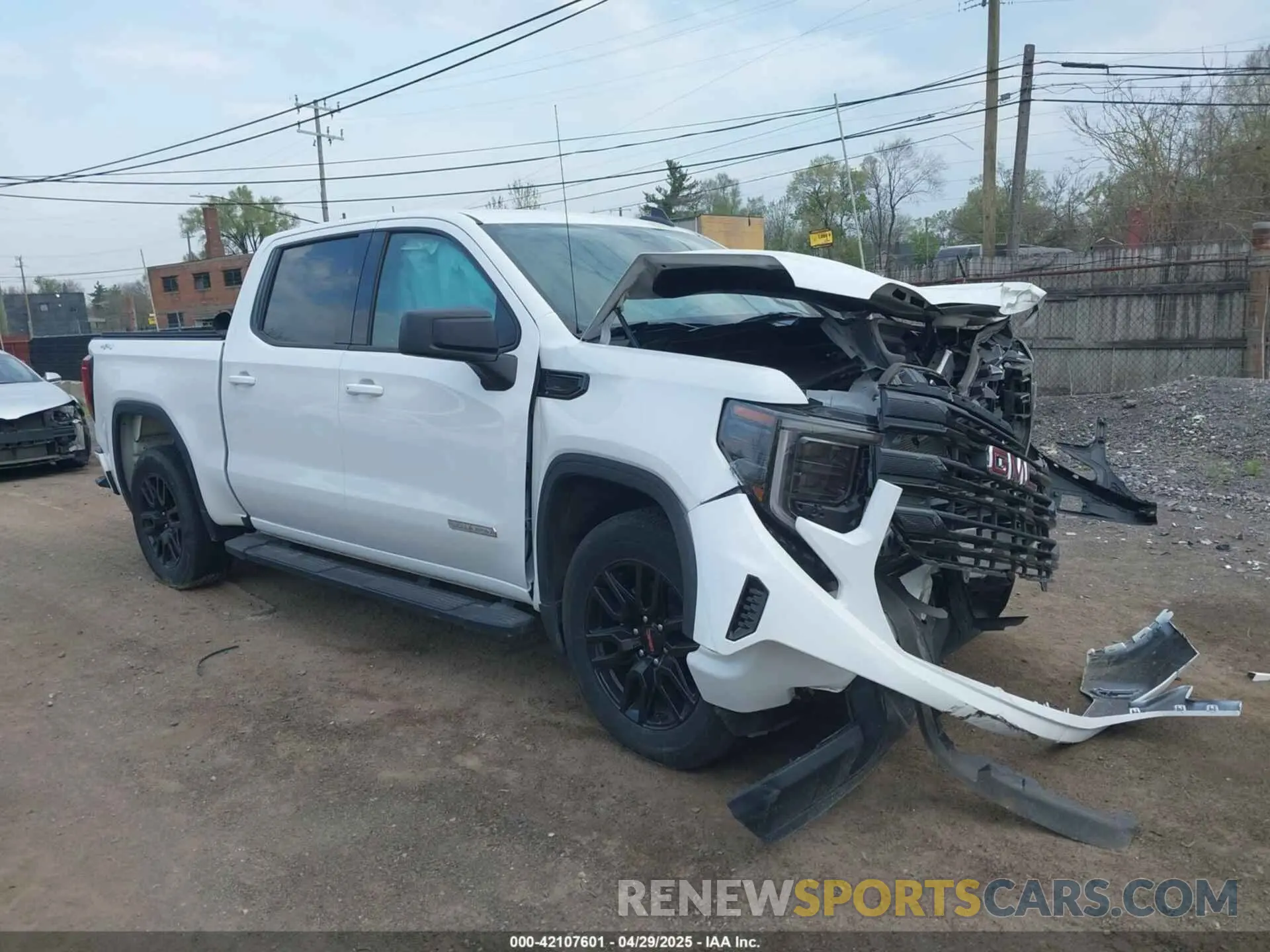 1 Photograph of a damaged car 3GTPUJEK4RG318490 GMC SIERRA 1500 2024