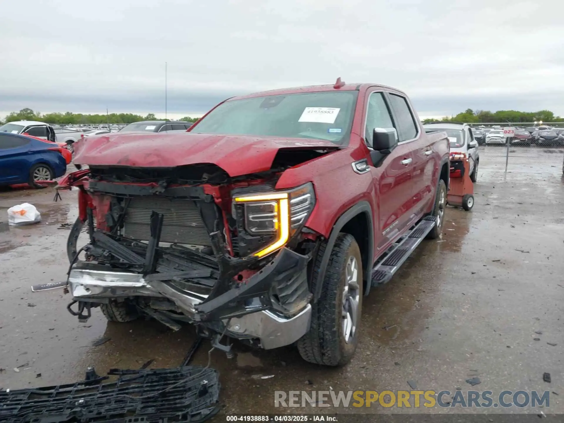 6 Photograph of a damaged car 3GTUUDE86RG367635 GMC SIERRA 1500 2024