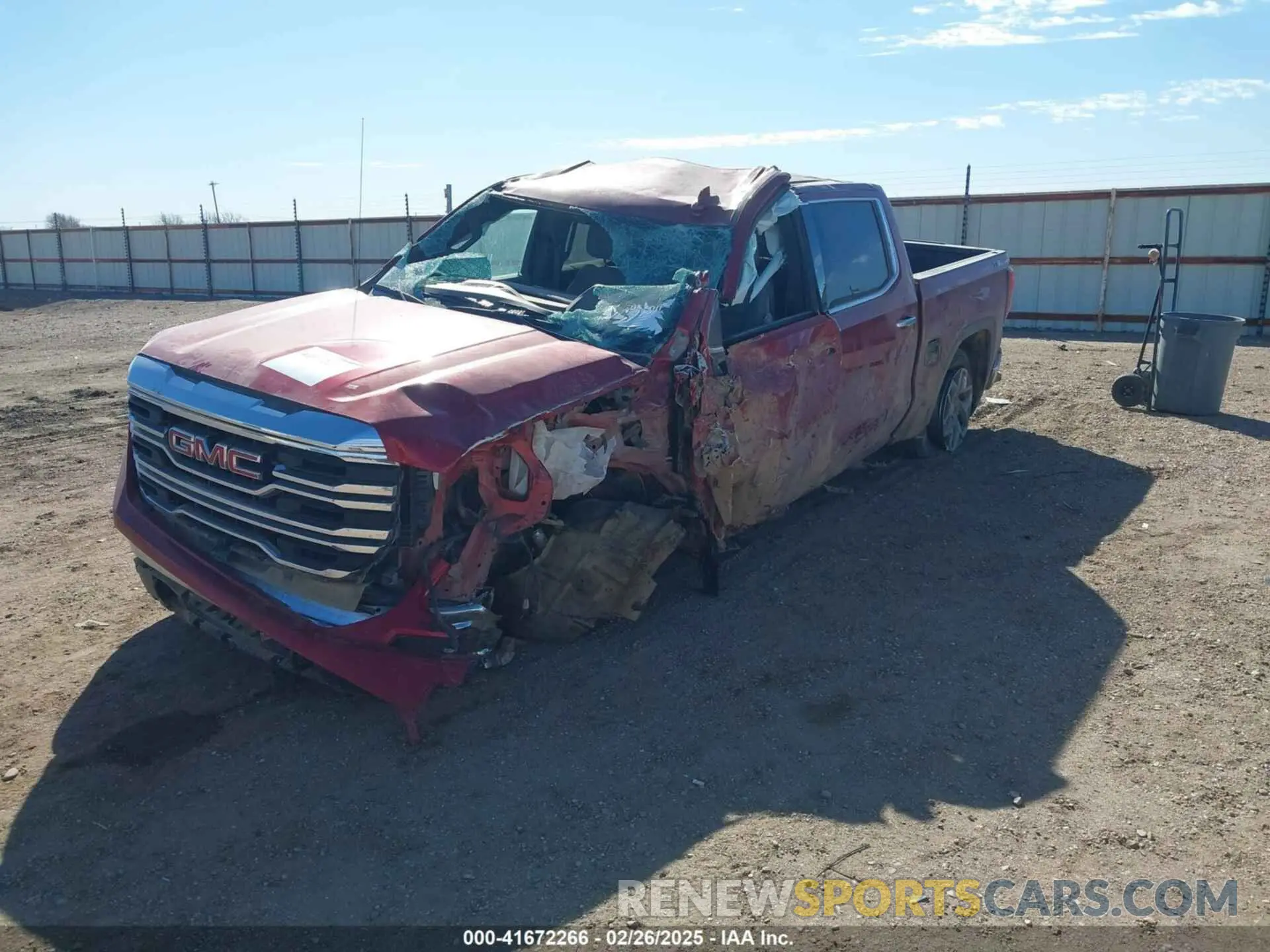 2 Photograph of a damaged car 3GTUUDE89RG210150 GMC SIERRA 1500 2024