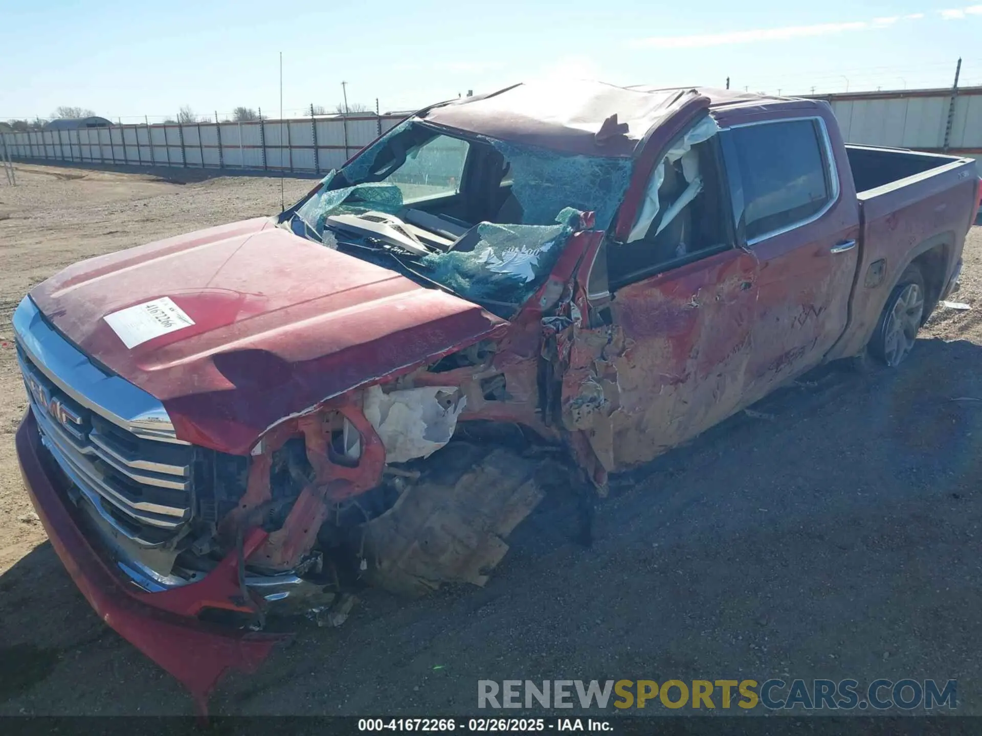 6 Photograph of a damaged car 3GTUUDE89RG210150 GMC SIERRA 1500 2024