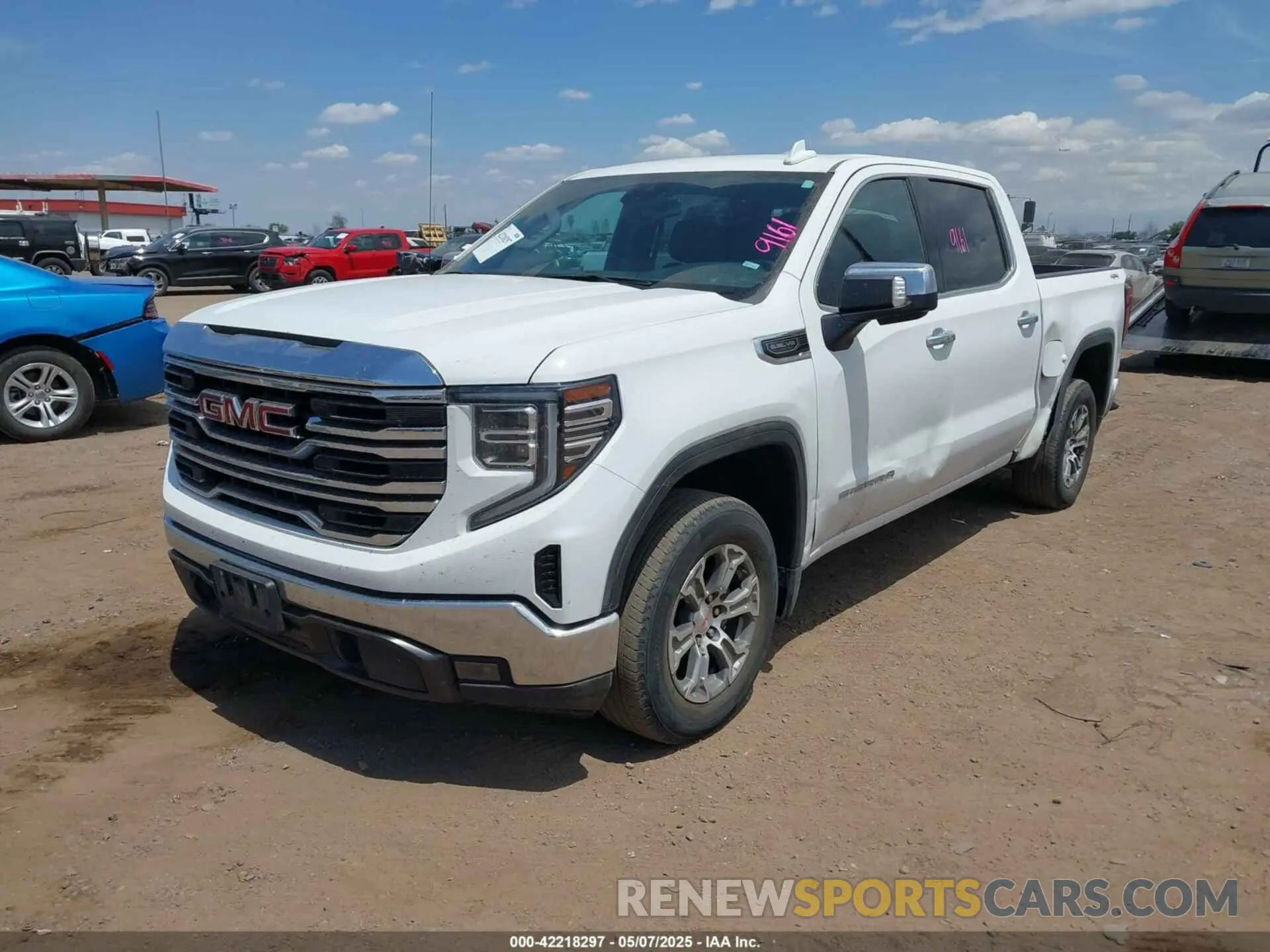 2 Photograph of a damaged car 3GTUUDED3RG142439 GMC SIERRA 1500 2024