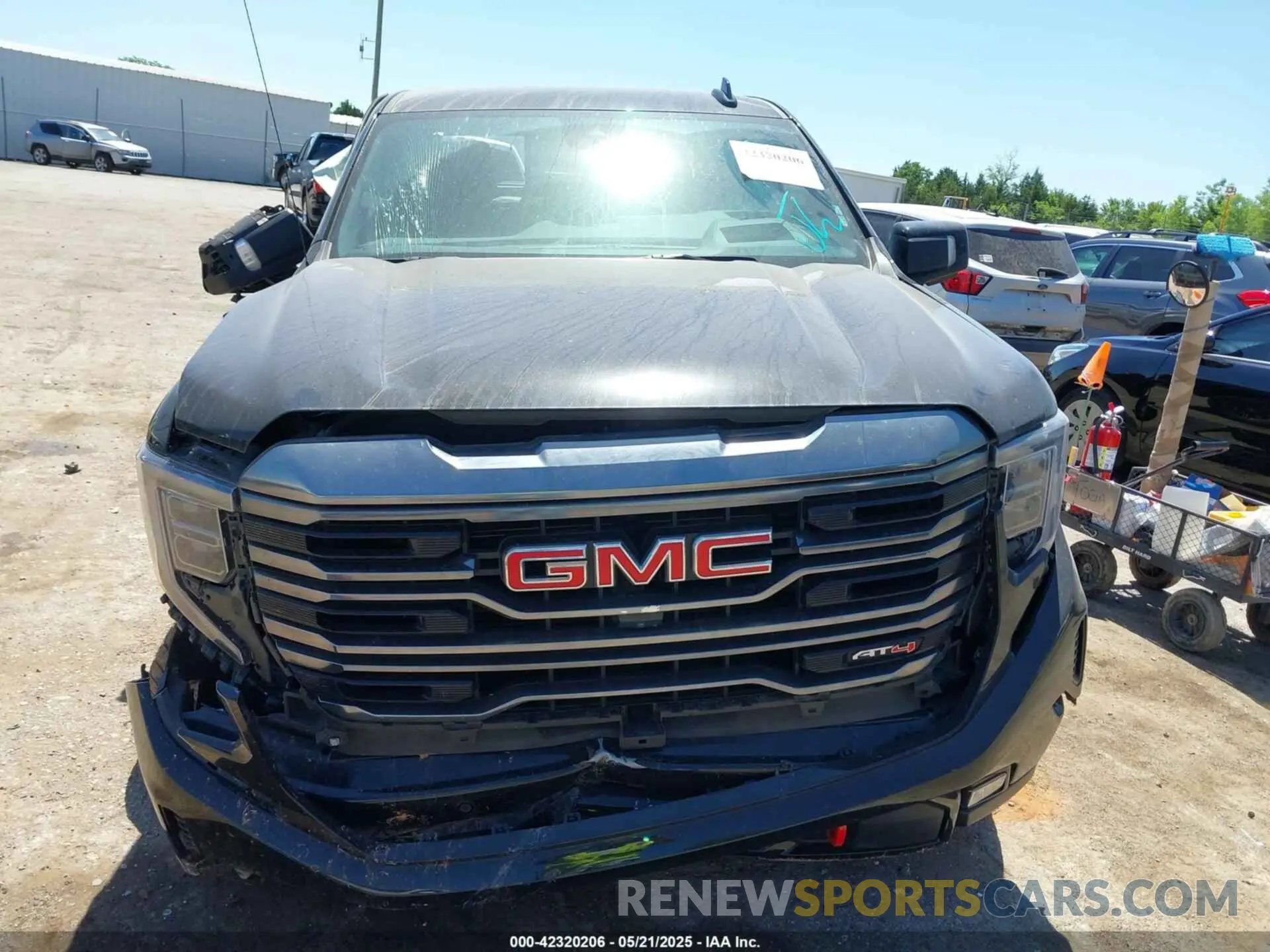 11 Photograph of a damaged car 3GTUUEEL0RG193832 GMC SIERRA 1500 2024