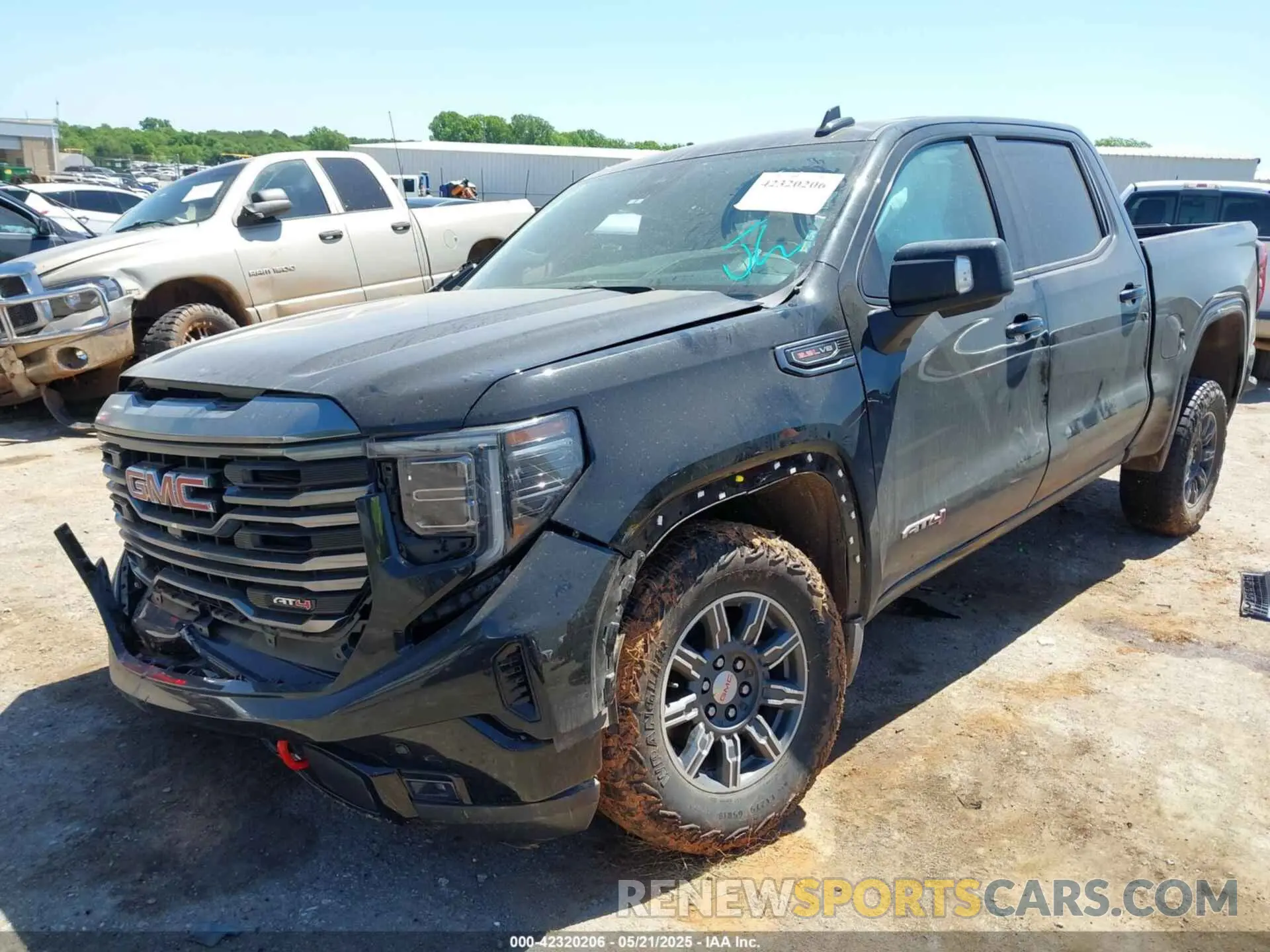 2 Photograph of a damaged car 3GTUUEEL0RG193832 GMC SIERRA 1500 2024
