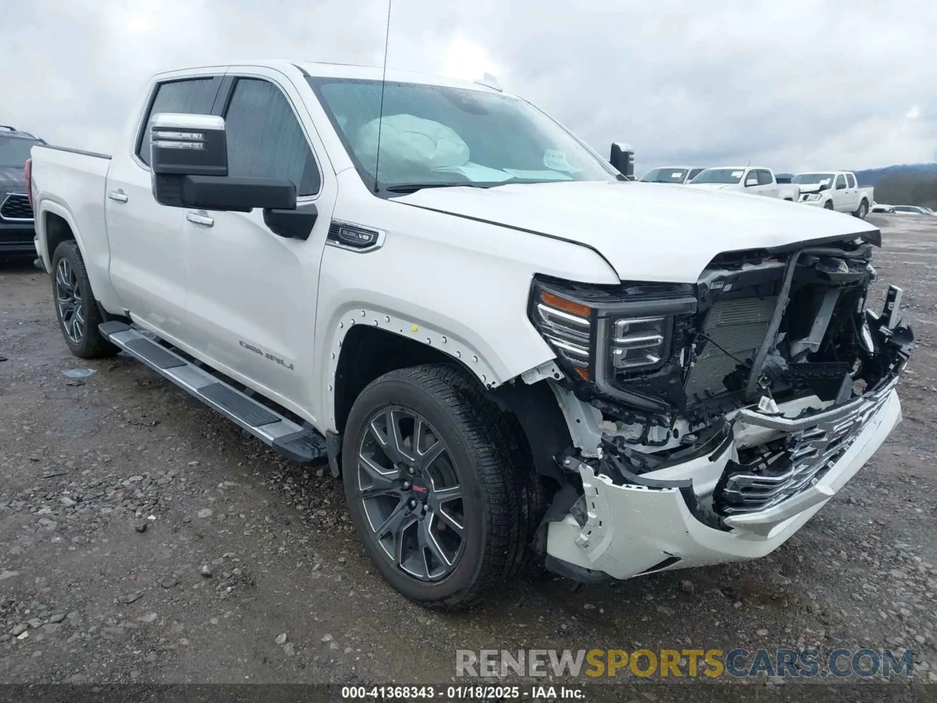 1 Photograph of a damaged car 3GTUUGED9RG230719 GMC SIERRA 1500 2024