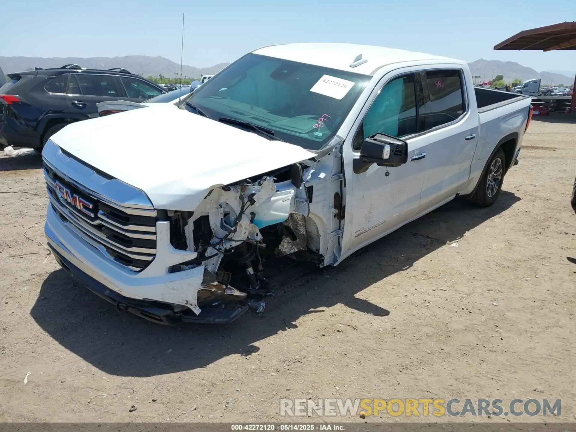 2 Photograph of a damaged car 1GTPHDED1SZ130054 GMC SIERRA 1500 2025
