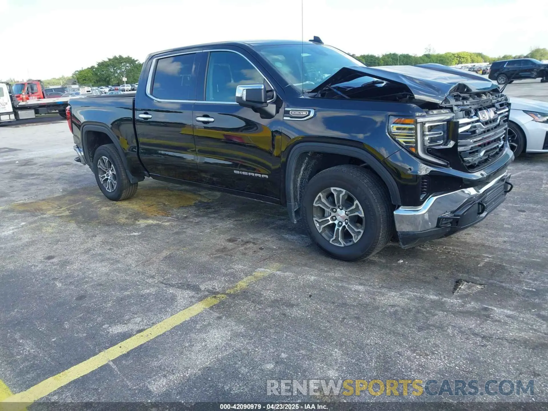 1 Photograph of a damaged car 1GTPHDED6SZ118093 GMC SIERRA 1500 2025