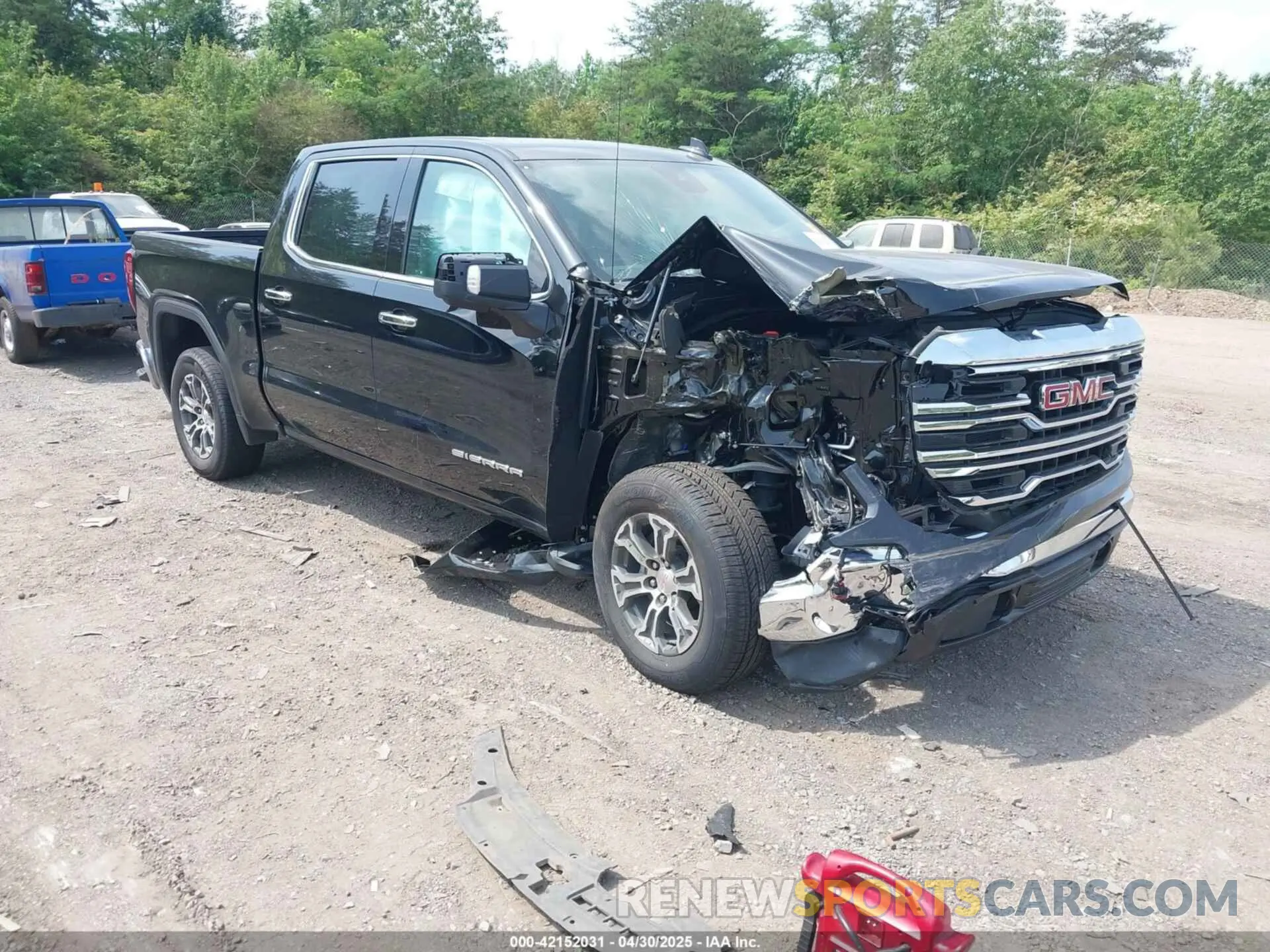 1 Photograph of a damaged car 1GTPHDED8SZ131752 GMC SIERRA 1500 2025