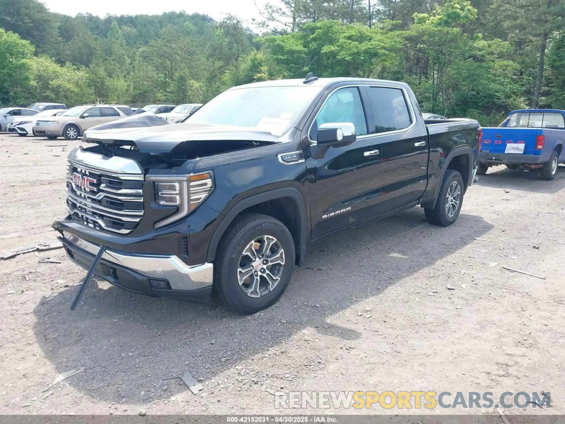 2 Photograph of a damaged car 1GTPHDED8SZ131752 GMC SIERRA 1500 2025