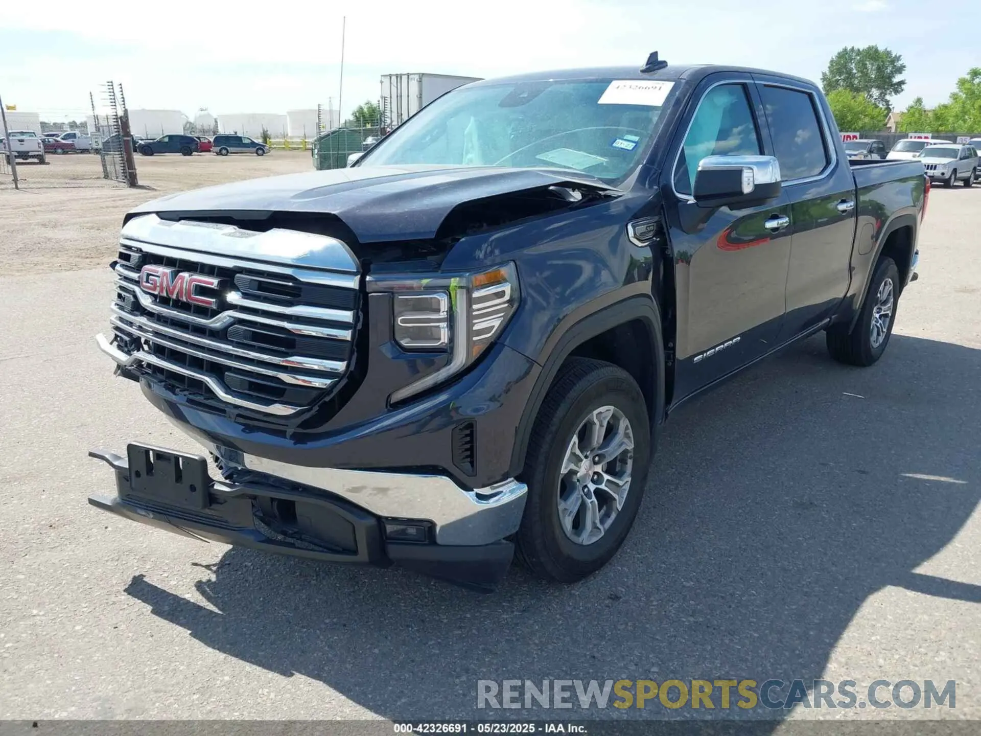 2 Photograph of a damaged car 3GTPHDED7SG246052 GMC SIERRA 1500 2025