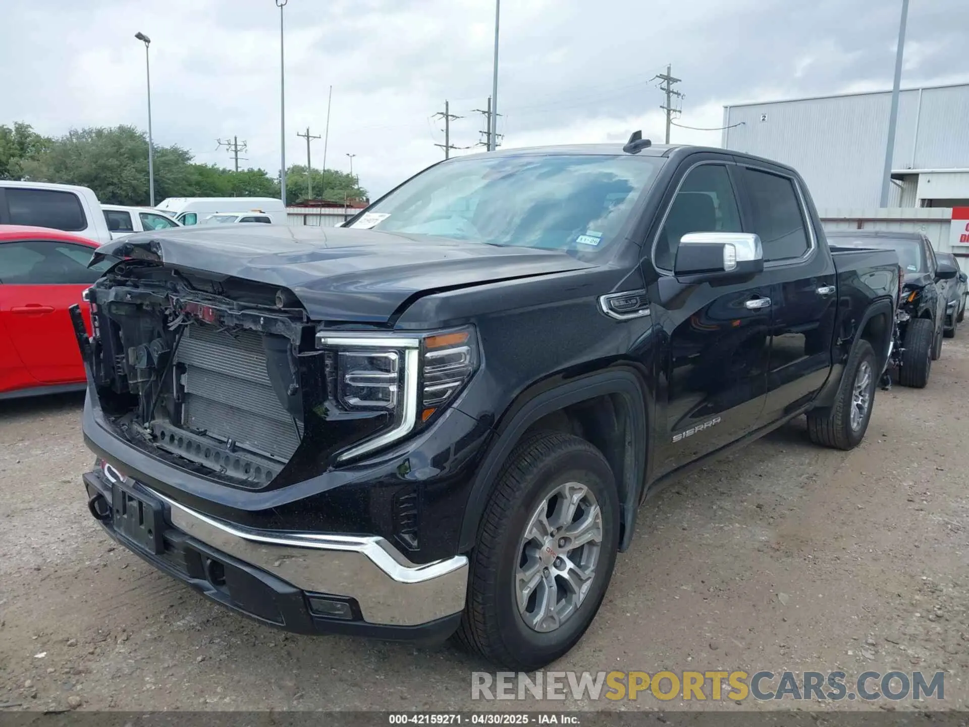 2 Photograph of a damaged car 3GTPHDED9SG198554 GMC SIERRA 1500 2025
