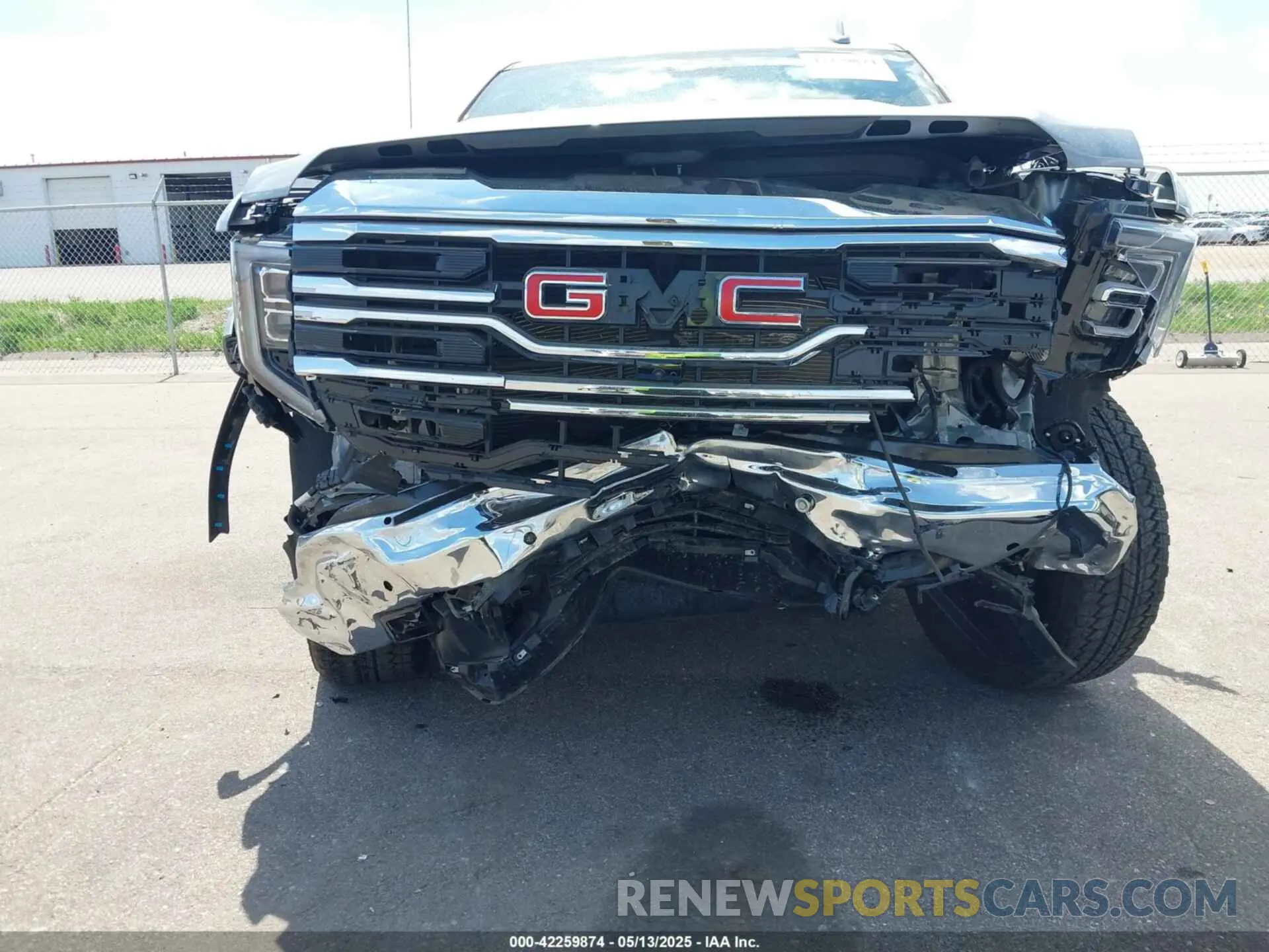 6 Photograph of a damaged car 3GTUUDEDXSG173161 GMC SIERRA 1500 2025