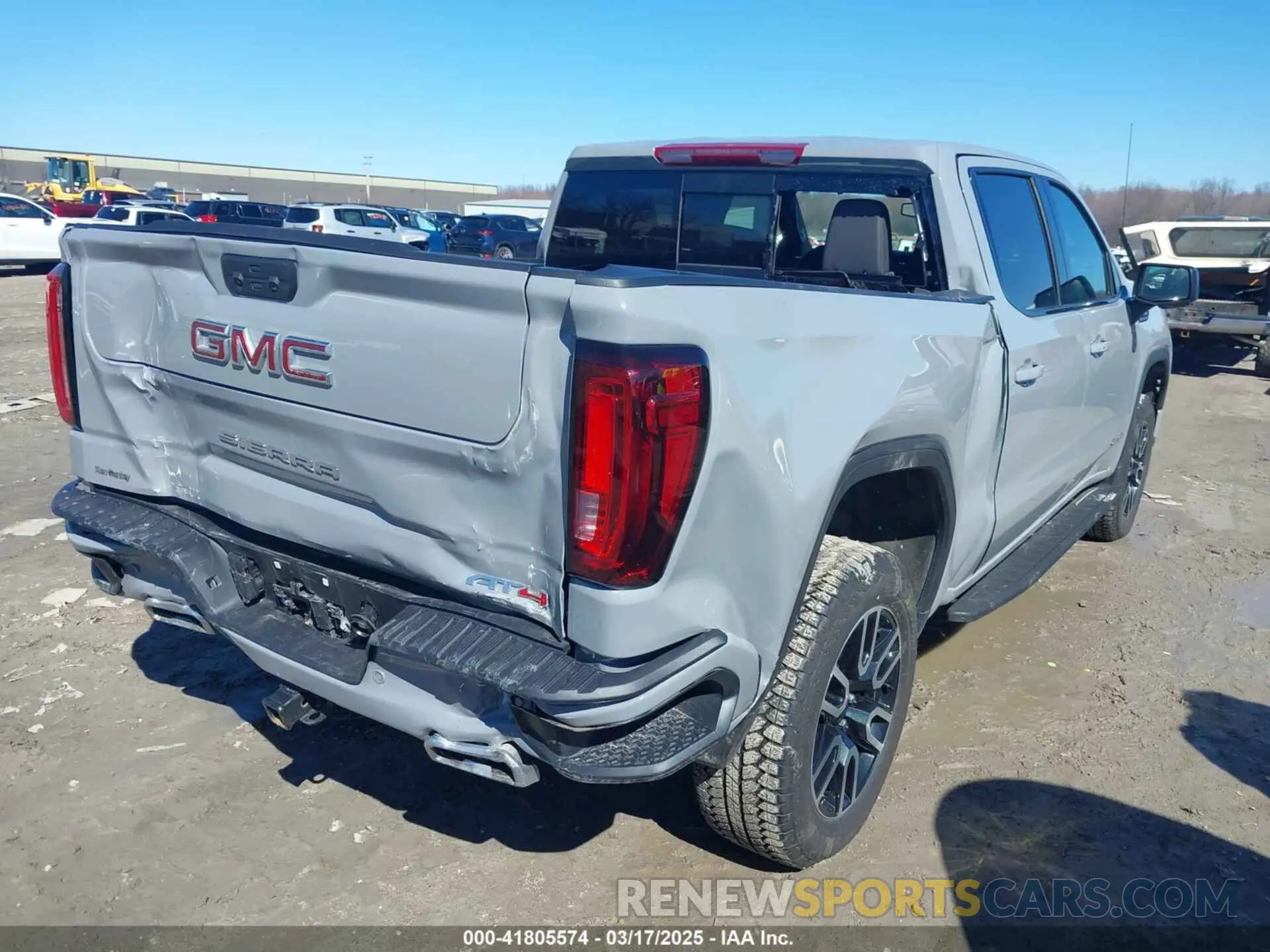 4 Photograph of a damaged car 3GTUUEELXSG138620 GMC SIERRA 1500 2025