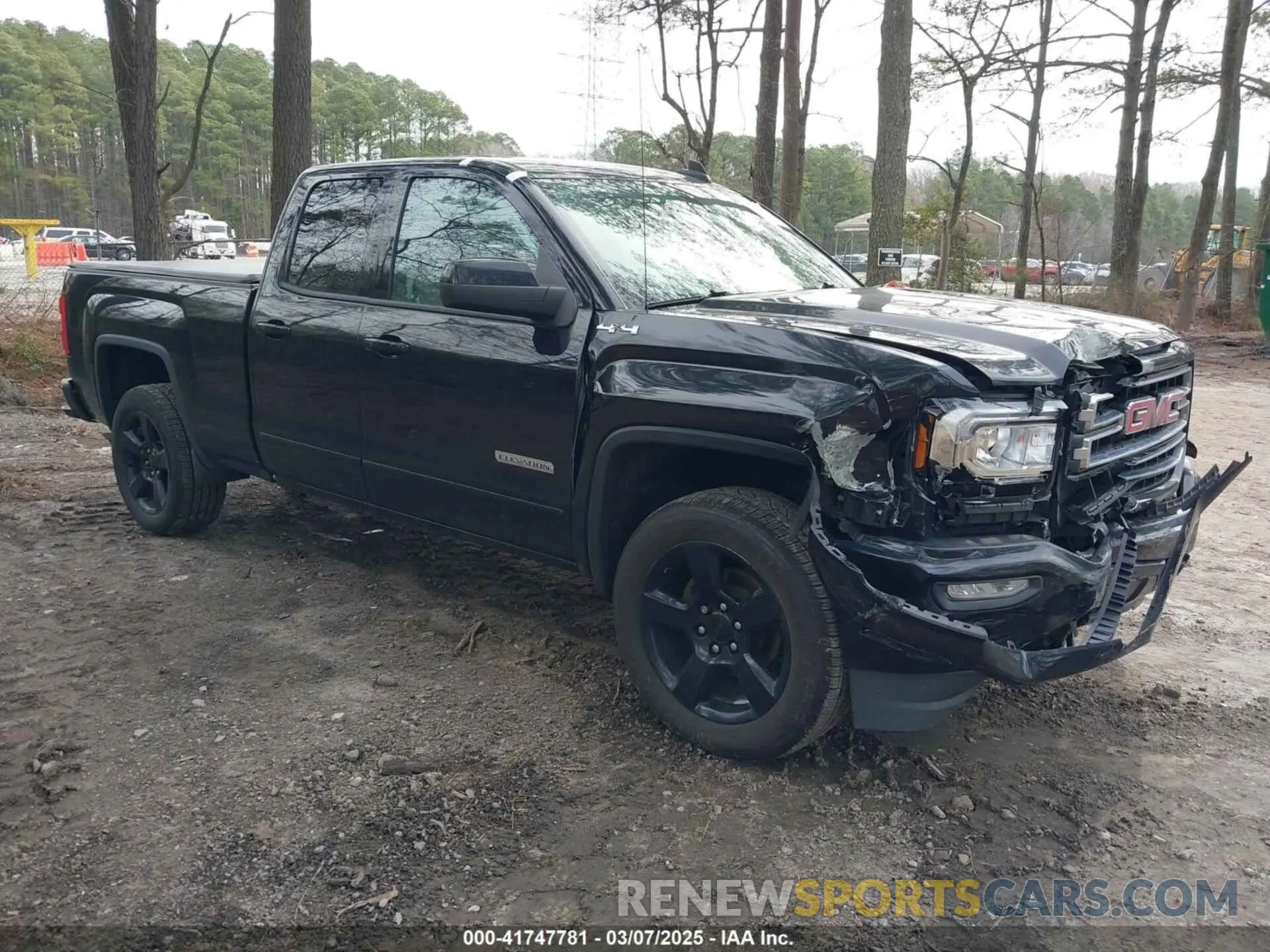 1 Photograph of a damaged car 2GTV2LEC2K1241991 GMC SIERRA 1500 LIMITED 2019