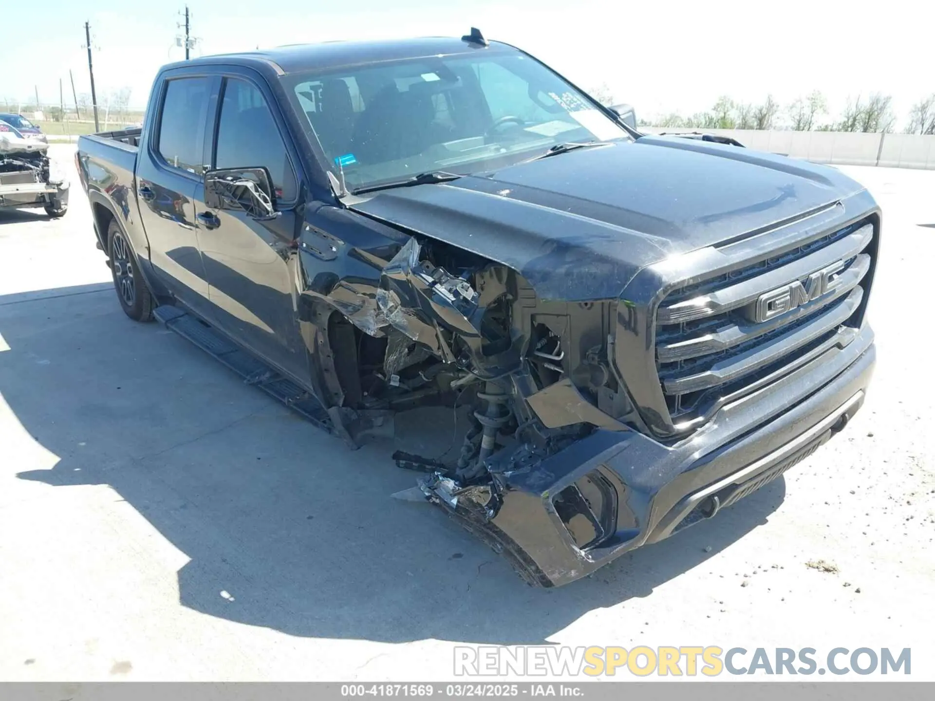 6 Photograph of a damaged car 1GTP8CED9NZ166850 GMC SIERRA 1500 LIMITED 2022