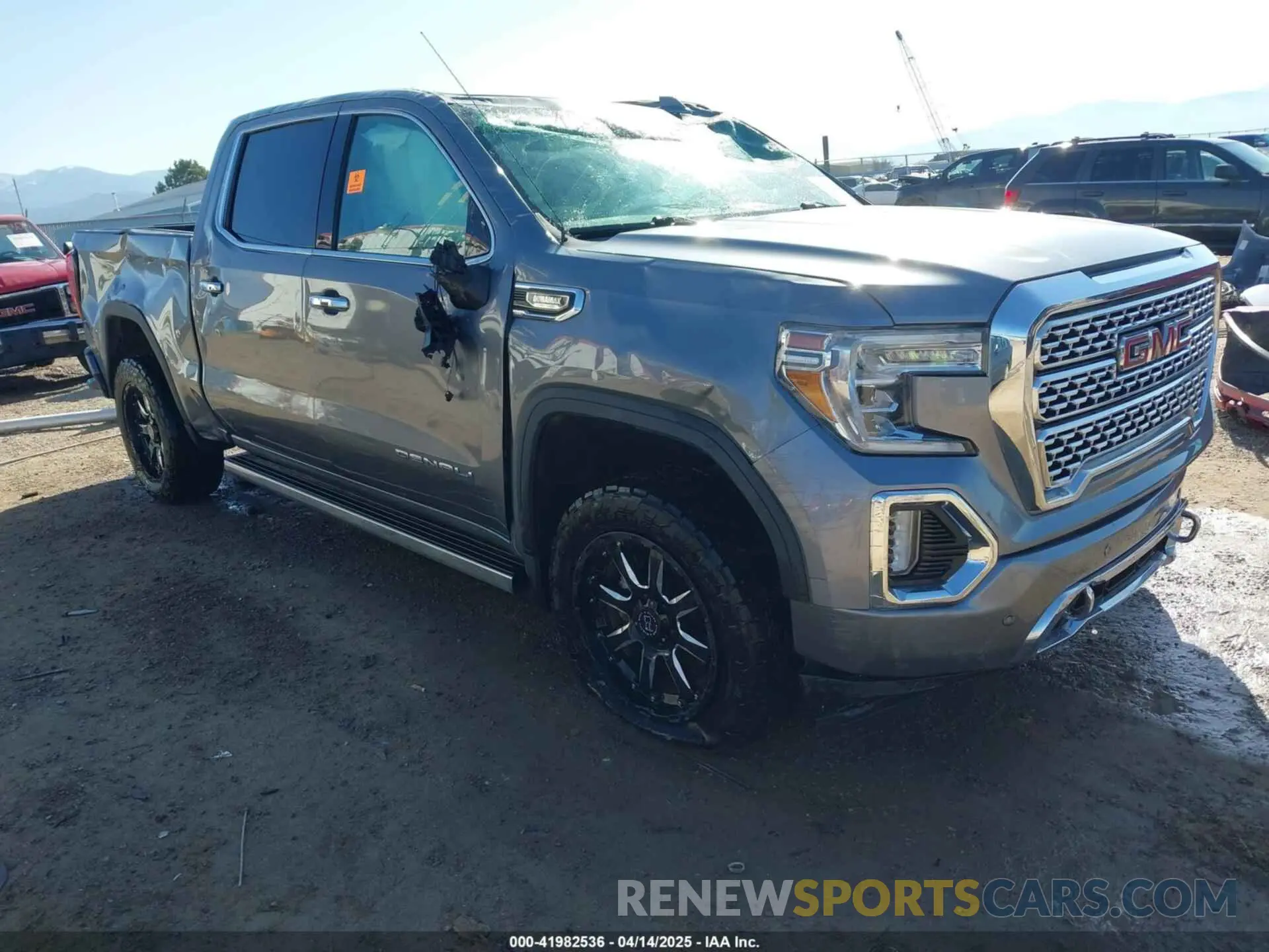 1 Photograph of a damaged car 1GTU9FETXNZ193239 GMC SIERRA 1500 LIMITED 2022