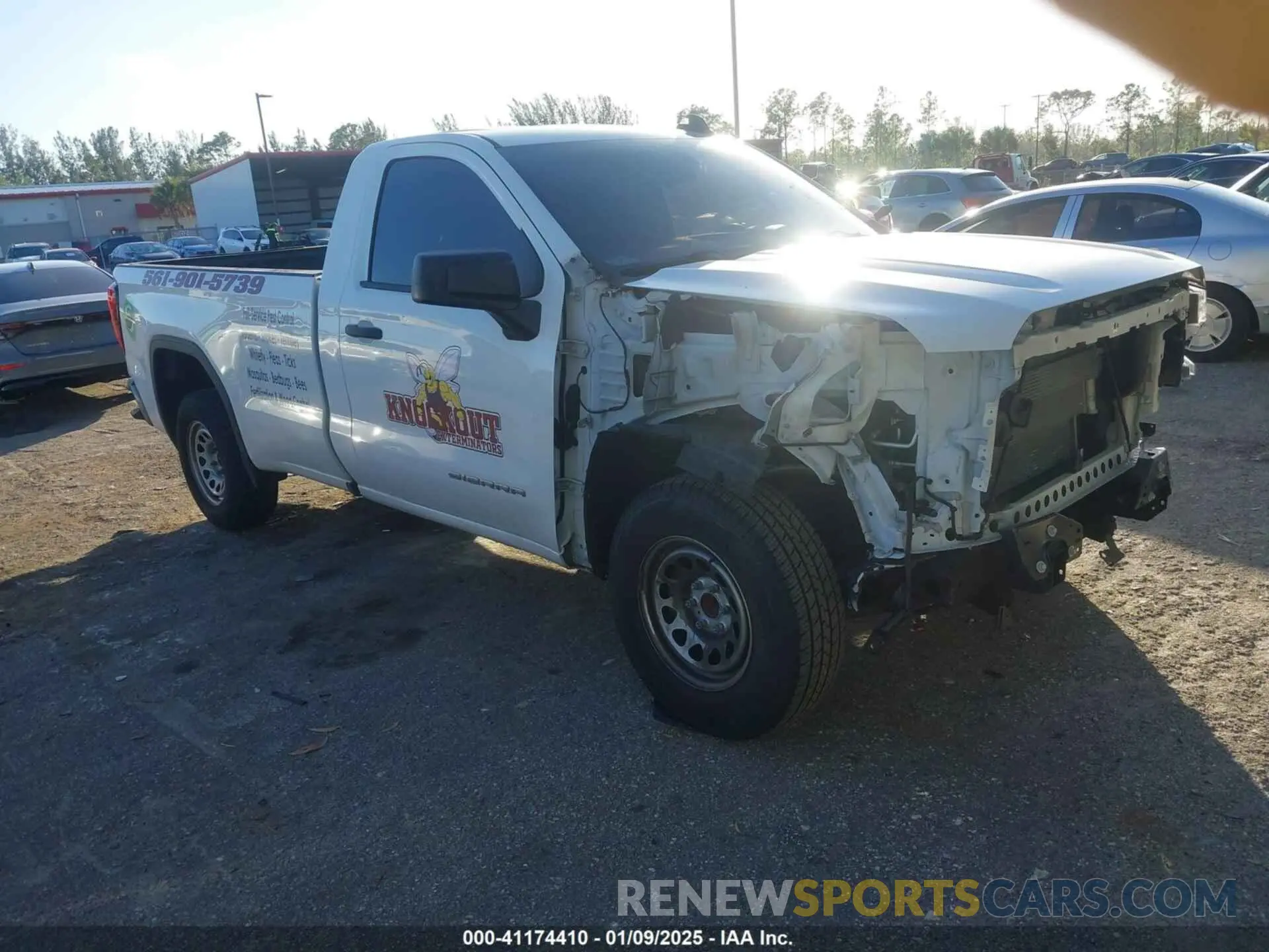 1 Photograph of a damaged car 3GTN8AED9NG169100 GMC SIERRA 1500 LIMITED 2022