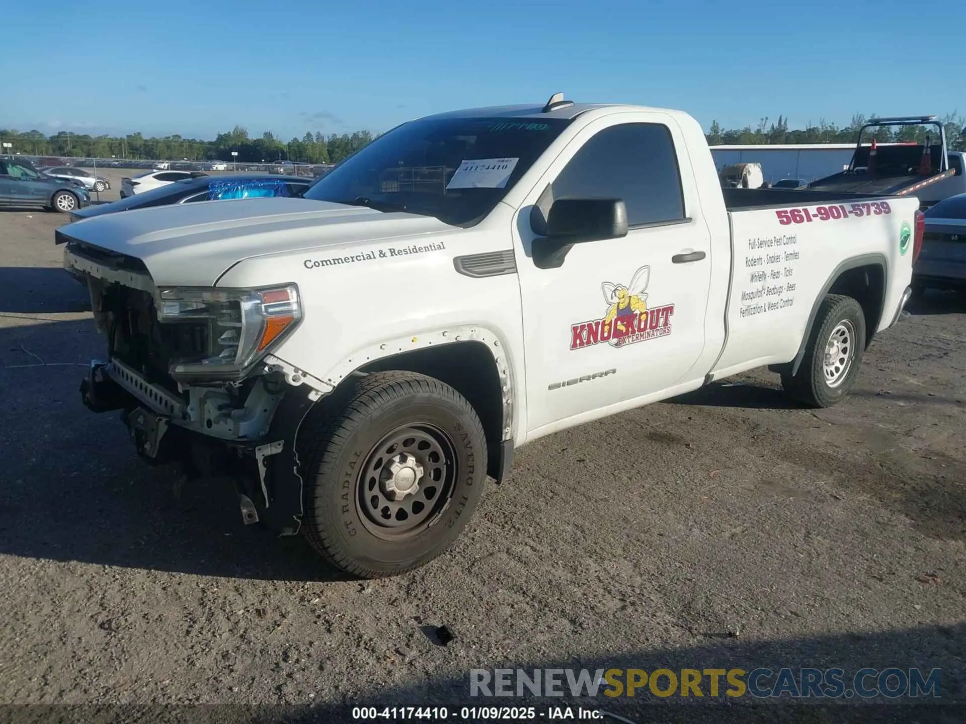 2 Photograph of a damaged car 3GTN8AED9NG169100 GMC SIERRA 1500 LIMITED 2022