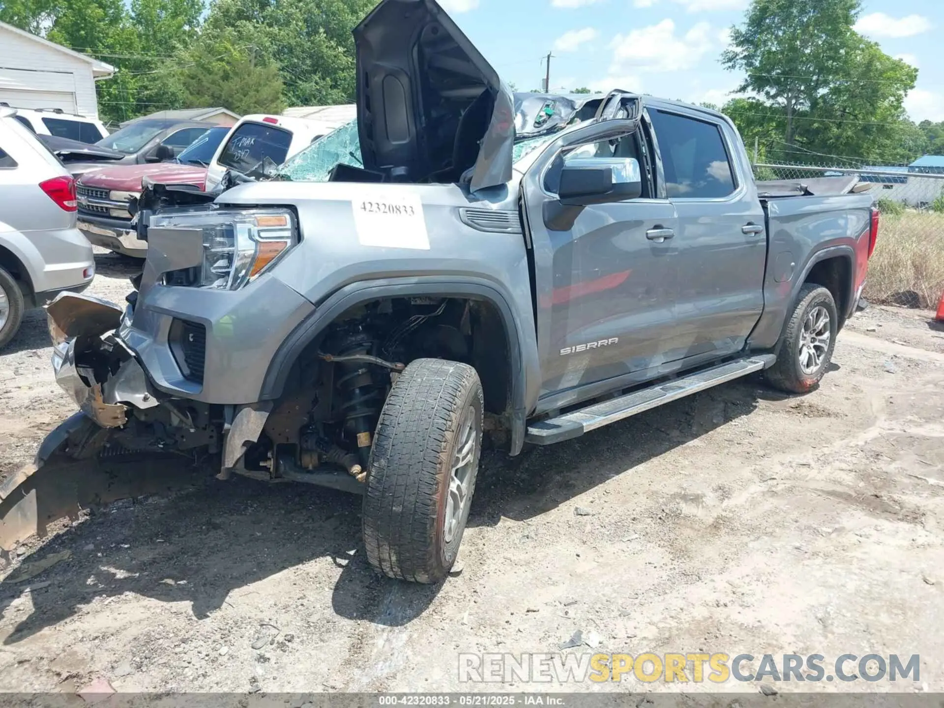 2 Photograph of a damaged car 3GTP8BEK7NG121544 GMC SIERRA 1500 LIMITED 2022