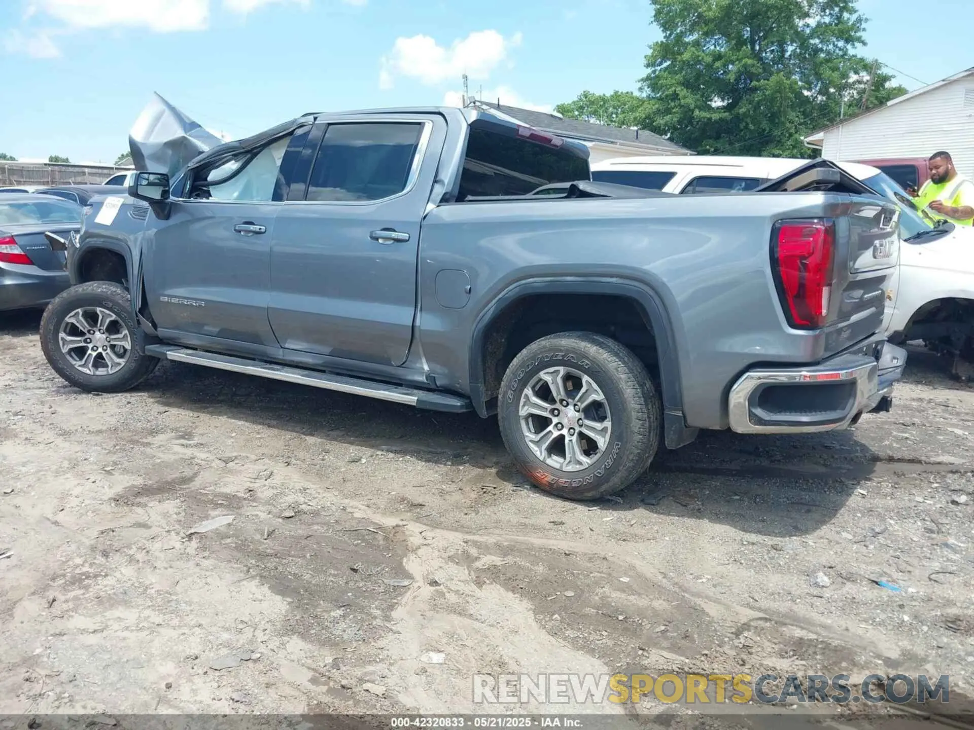 3 Photograph of a damaged car 3GTP8BEK7NG121544 GMC SIERRA 1500 LIMITED 2022