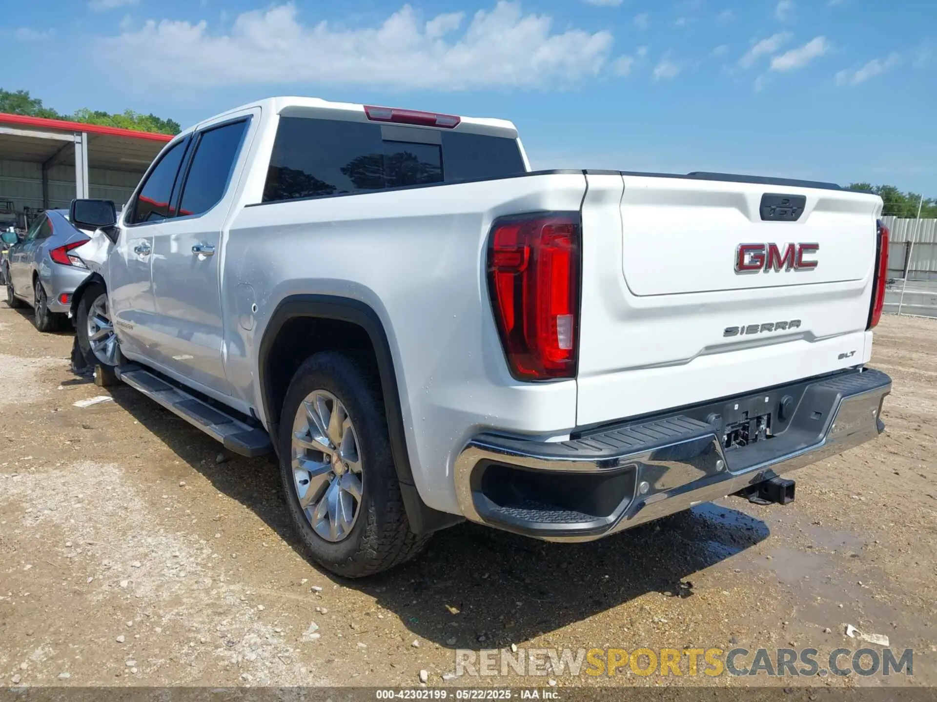 3 Photograph of a damaged car 3GTP8DED9NG201778 GMC SIERRA 1500 LIMITED 2022