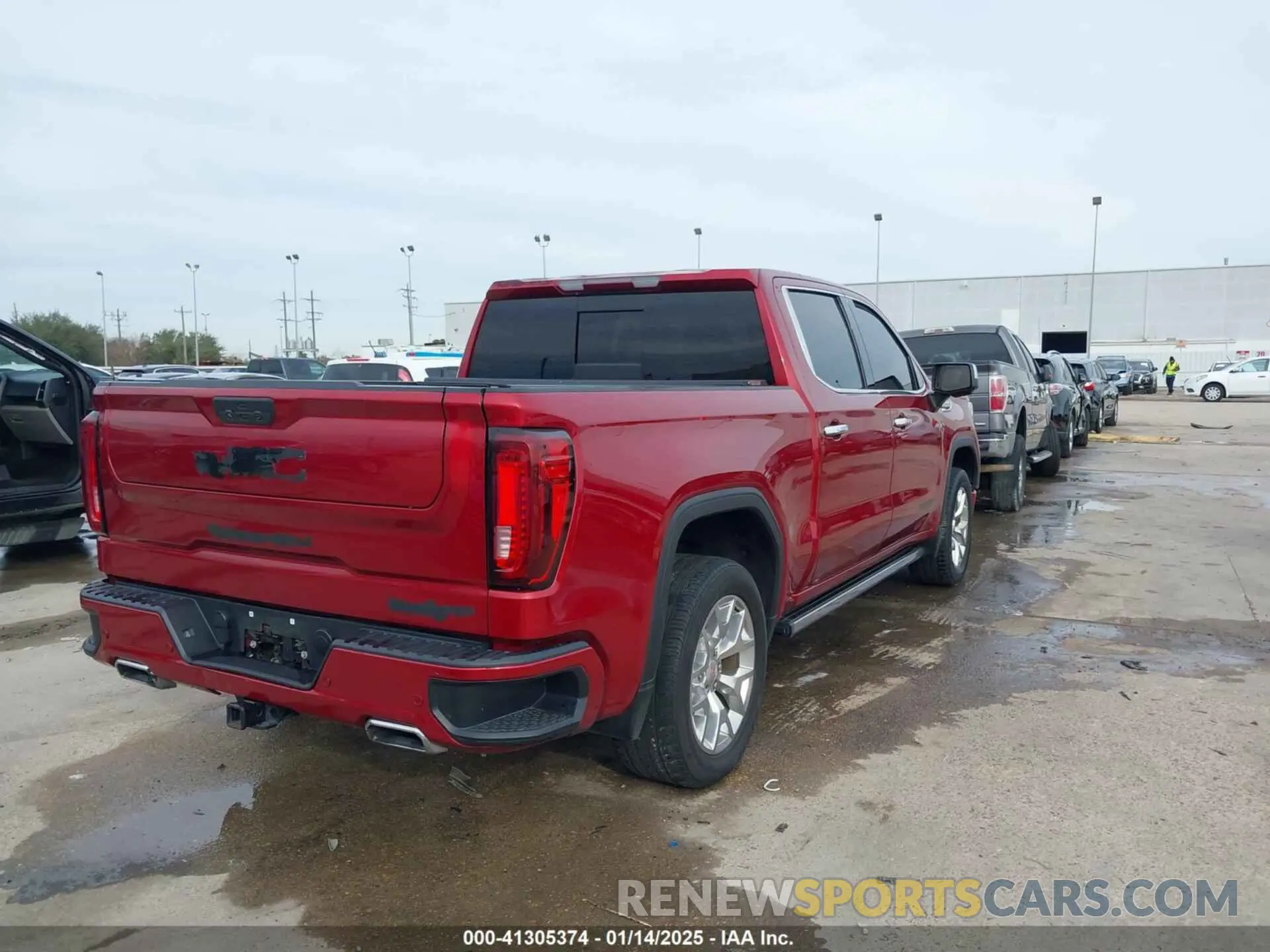 4 Photograph of a damaged car 3GTP8FED5NG178317 GMC SIERRA 1500 LIMITED 2022