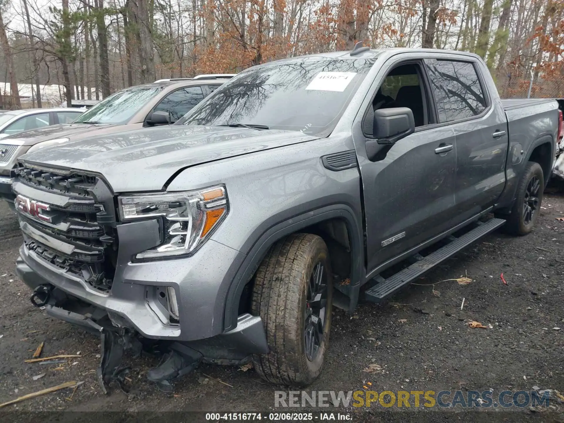 2 Photograph of a damaged car 3GTP9CEK8NG149761 GMC SIERRA 1500 LIMITED 2022