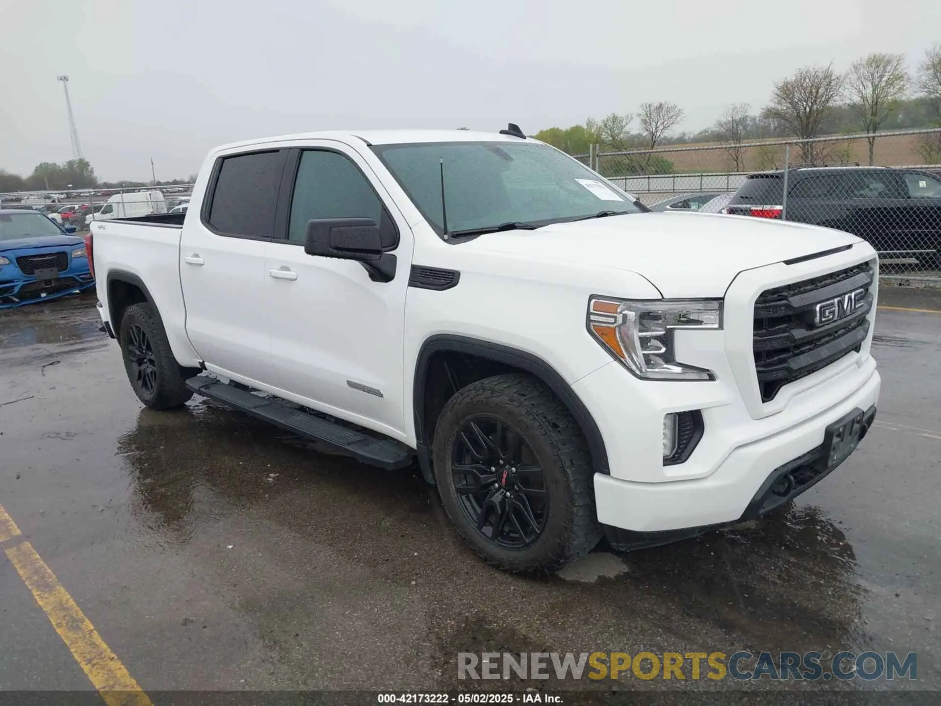 1 Photograph of a damaged car 3GTP9CEK9NG128465 GMC SIERRA 1500 LIMITED 2022