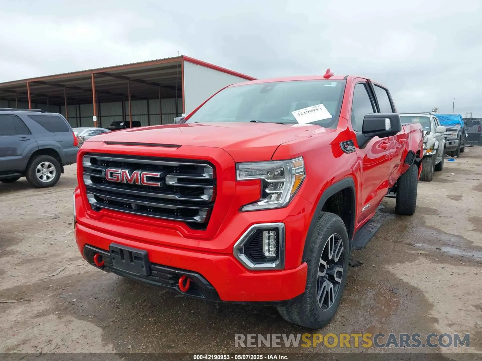 2 Photograph of a damaged car 3GTP9EEL9NG123934 GMC SIERRA 1500 LIMITED 2022