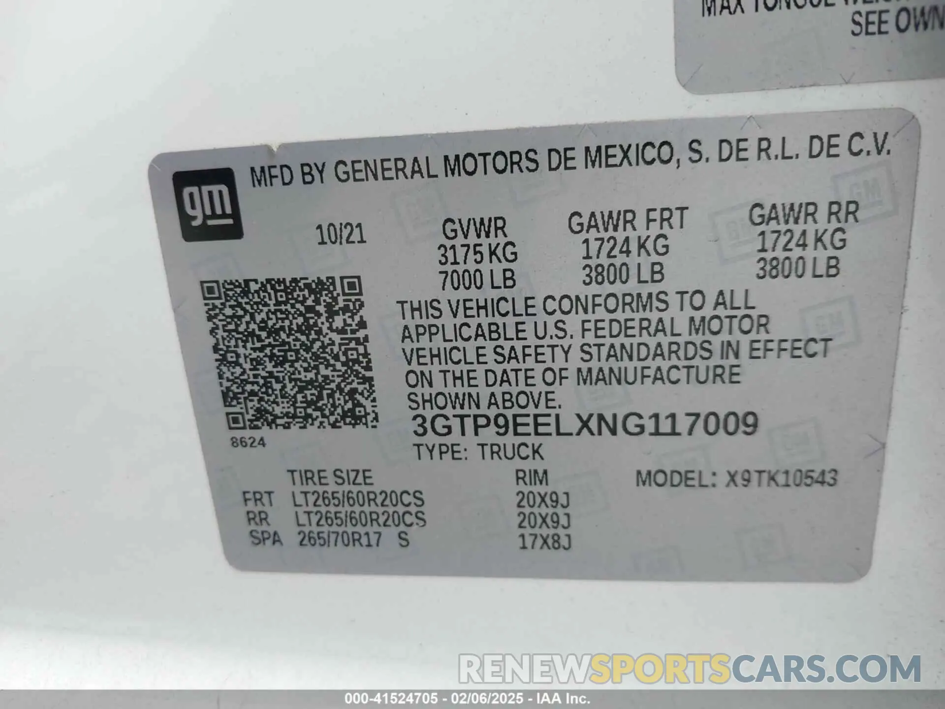 9 Photograph of a damaged car 3GTP9EELXNG117009 GMC SIERRA 1500 LIMITED 2022