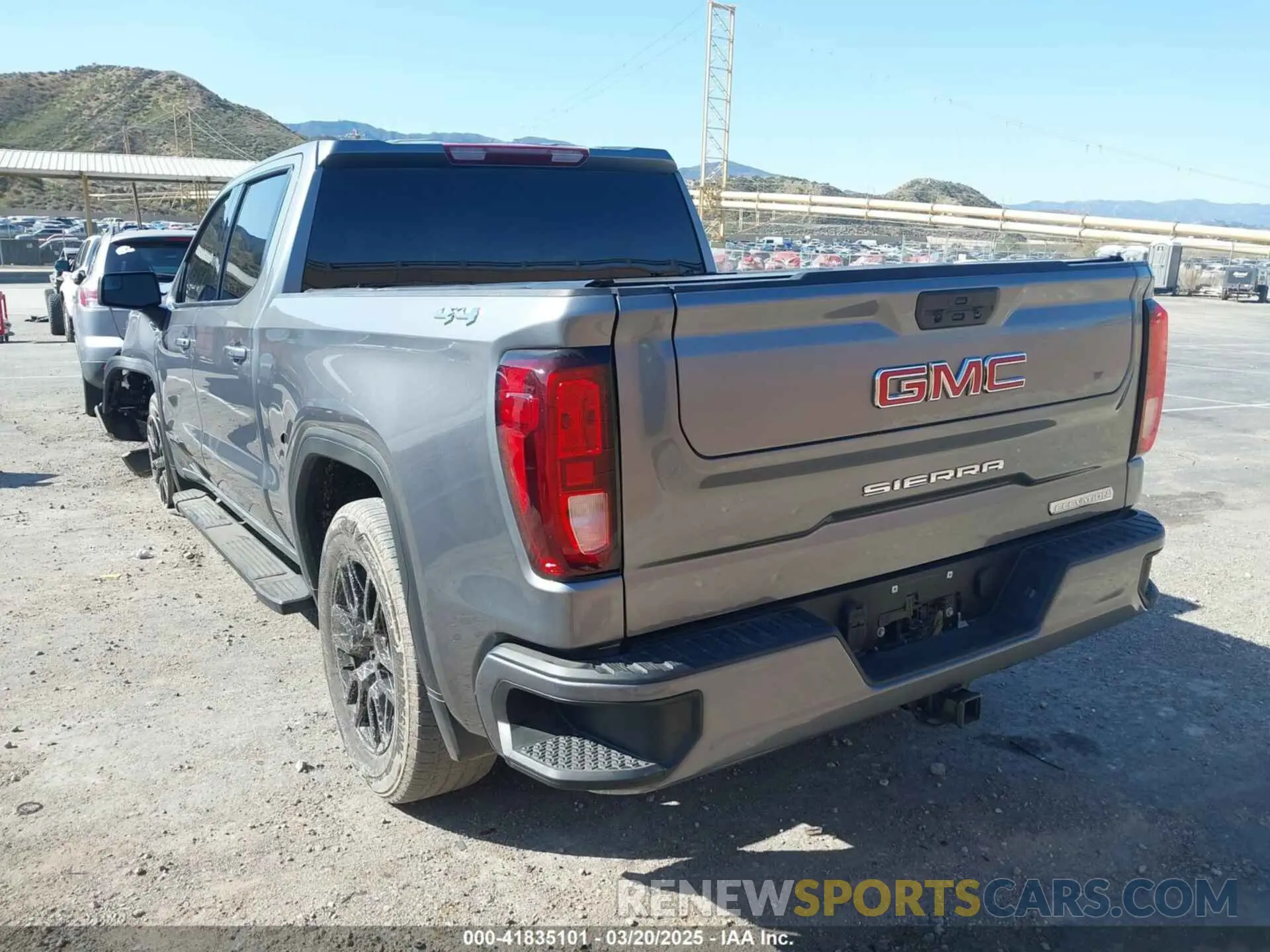 3 Photograph of a damaged car 3GTU9CED5NG151505 GMC SIERRA 1500 LIMITED 2022
