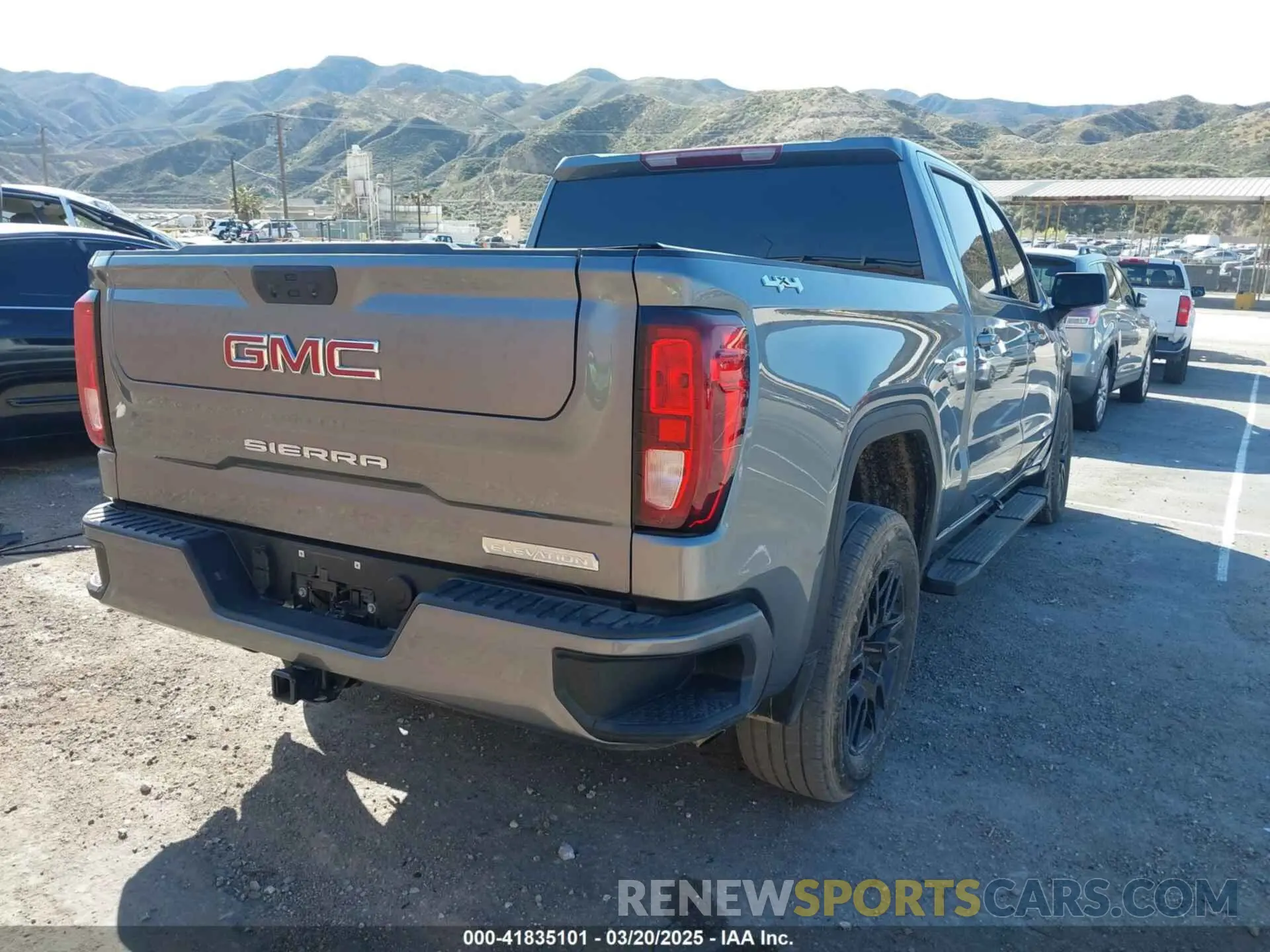 4 Photograph of a damaged car 3GTU9CED5NG151505 GMC SIERRA 1500 LIMITED 2022