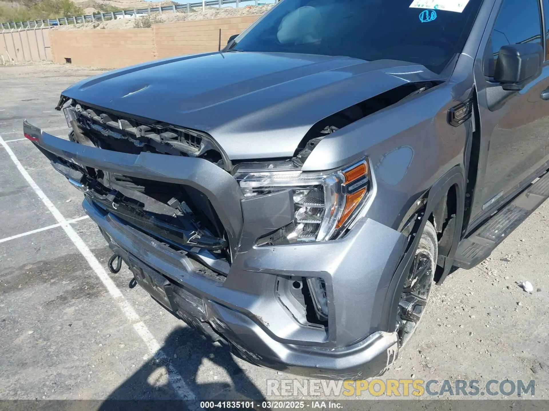 6 Photograph of a damaged car 3GTU9CED5NG151505 GMC SIERRA 1500 LIMITED 2022