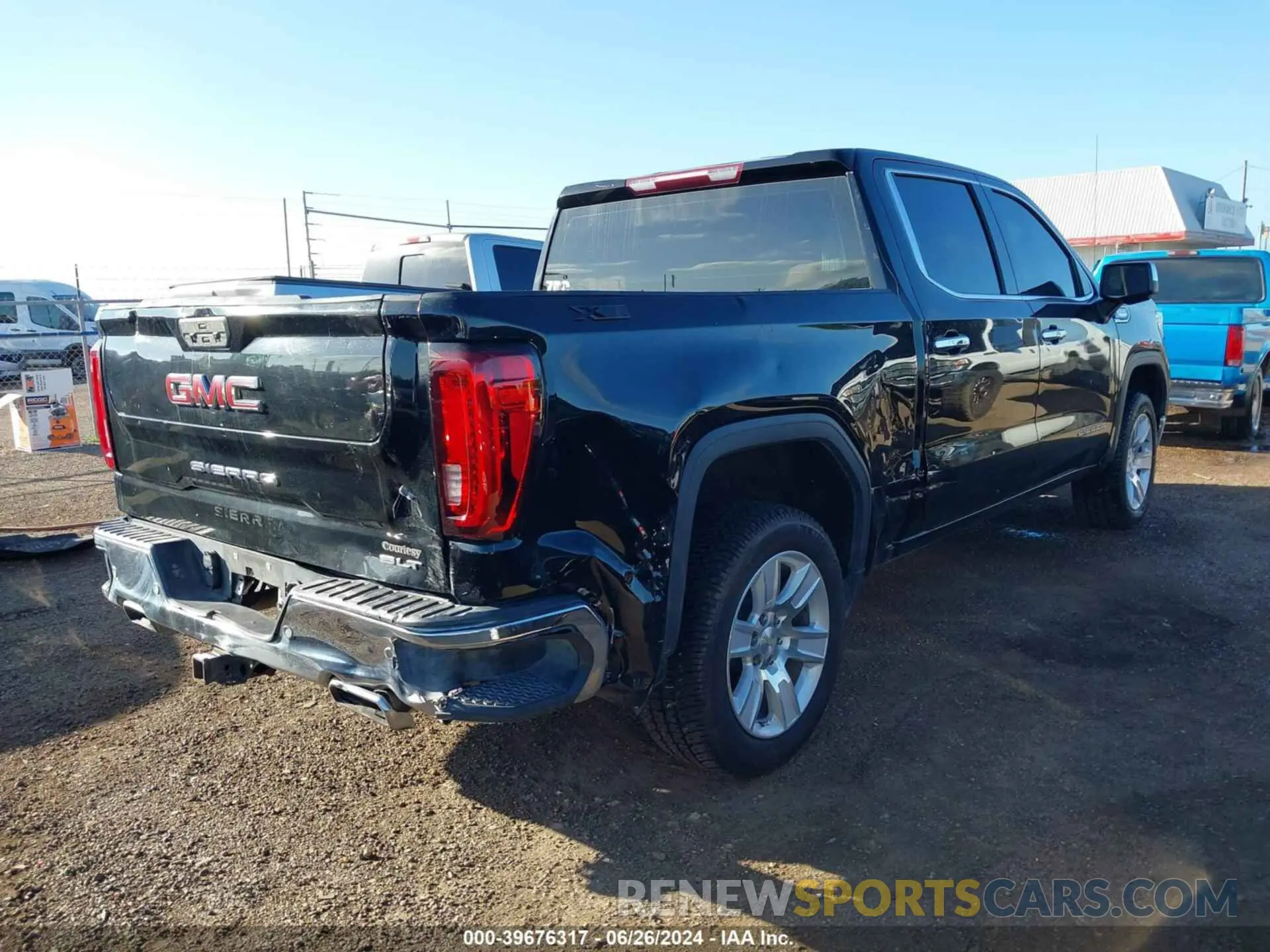 4 Photograph of a damaged car 3GTU9DED2NG103532 GMC SIERRA 1500 LIMITED 2022