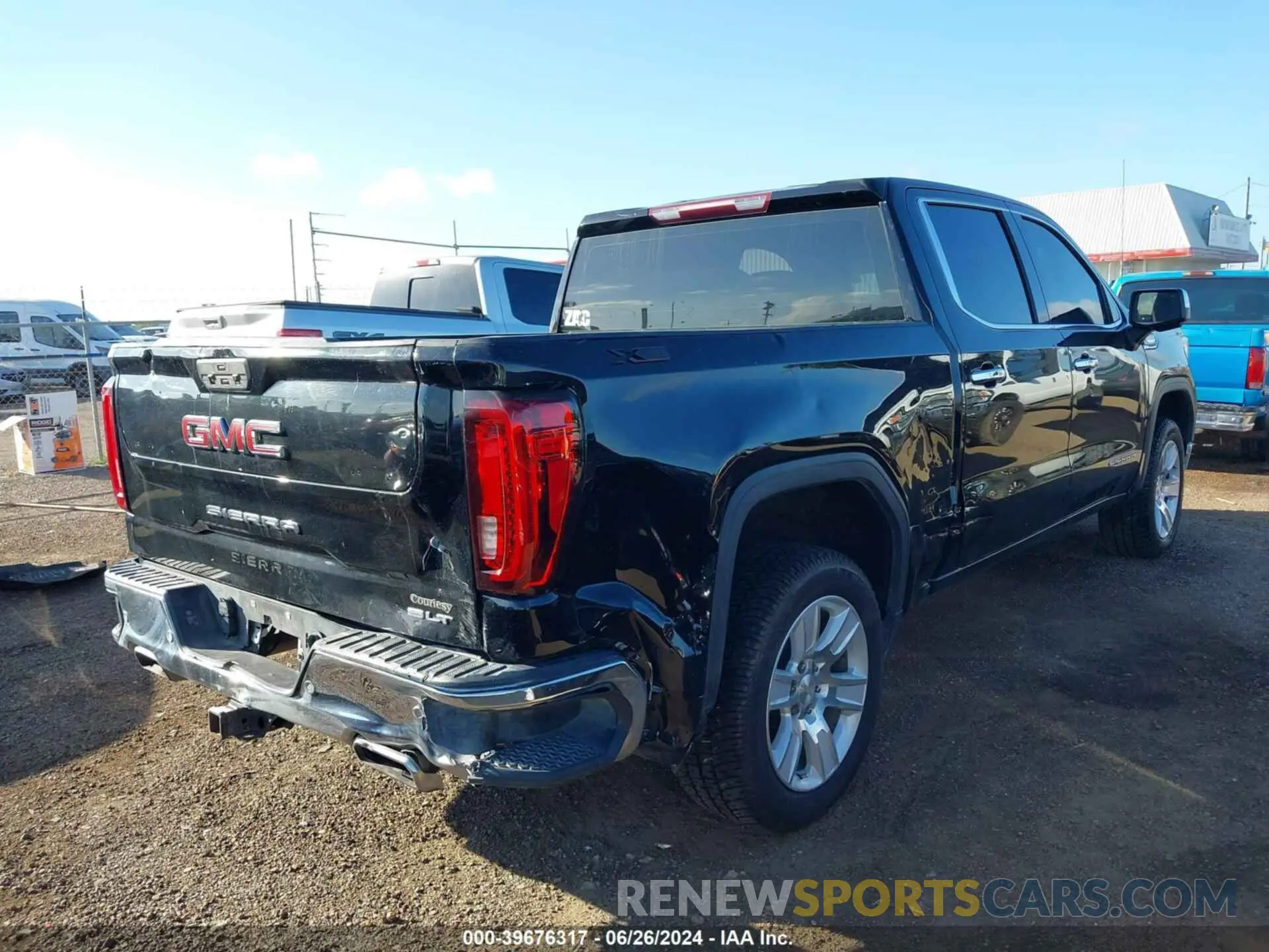 6 Photograph of a damaged car 3GTU9DED2NG103532 GMC SIERRA 1500 LIMITED 2022