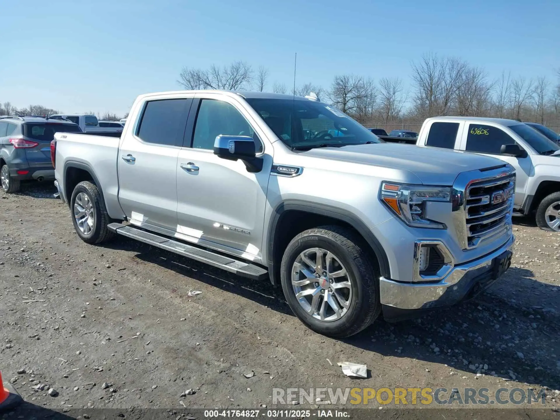 1 Photograph of a damaged car 3GTU9DED2NG187903 GMC SIERRA 1500 LIMITED 2022