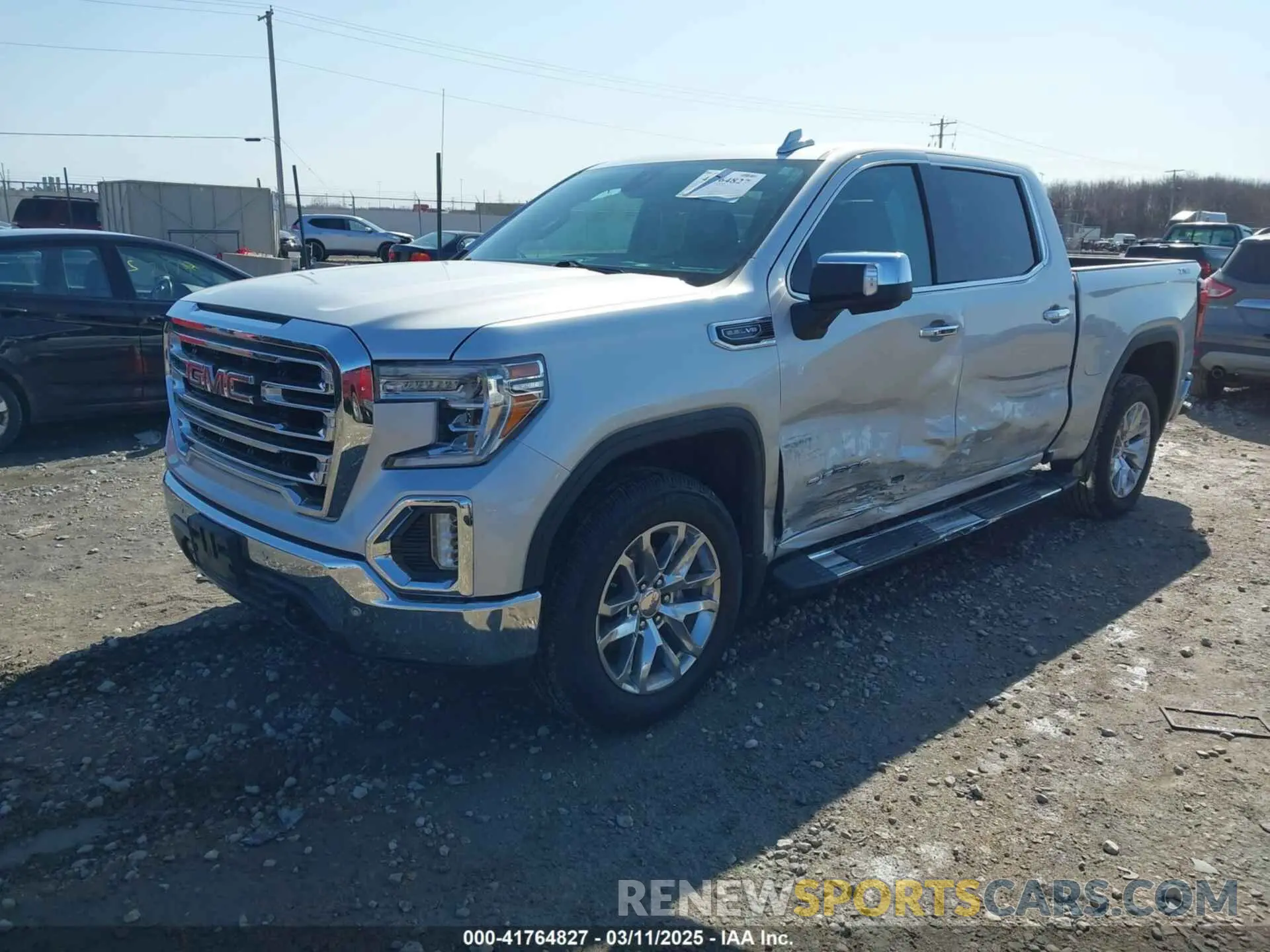 2 Photograph of a damaged car 3GTU9DED2NG187903 GMC SIERRA 1500 LIMITED 2022