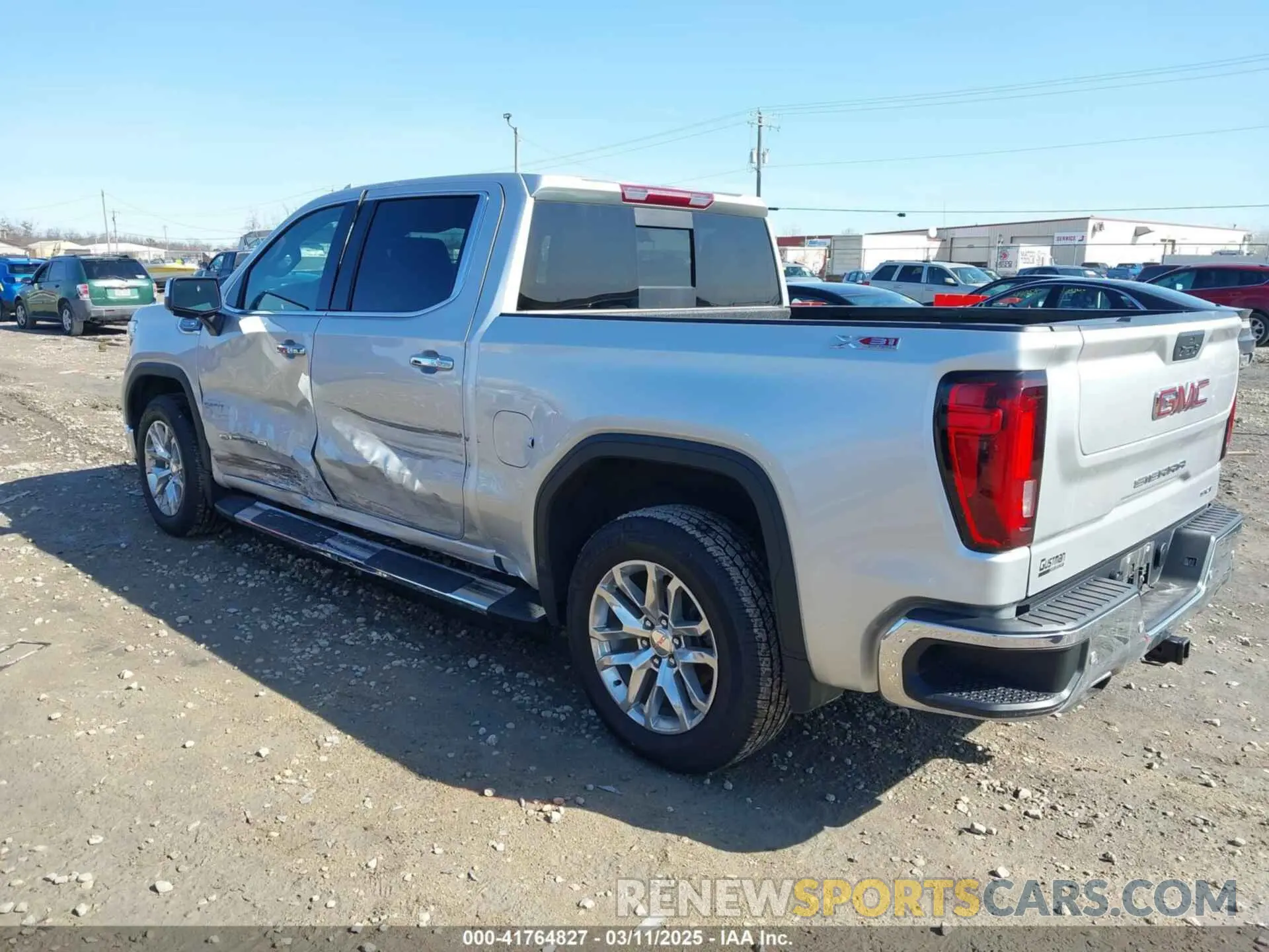 3 Photograph of a damaged car 3GTU9DED2NG187903 GMC SIERRA 1500 LIMITED 2022