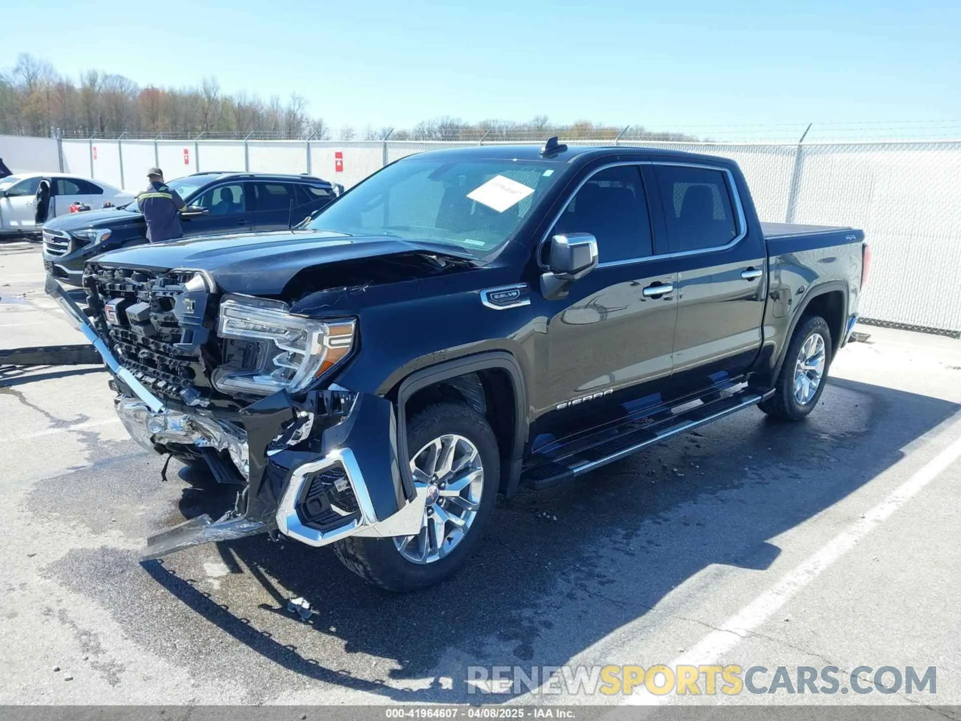2 Photograph of a damaged car 3GTU9DED7NG161636 GMC SIERRA 1500 LIMITED 2022
