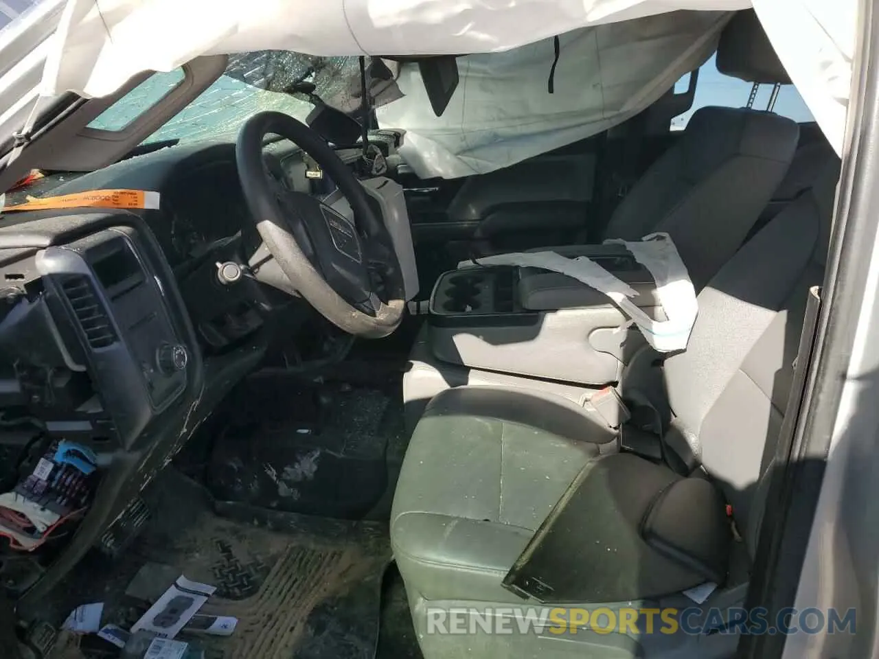 7 Photograph of a damaged car 1GT12NEG4KF238998 GMC SIERRA 2019