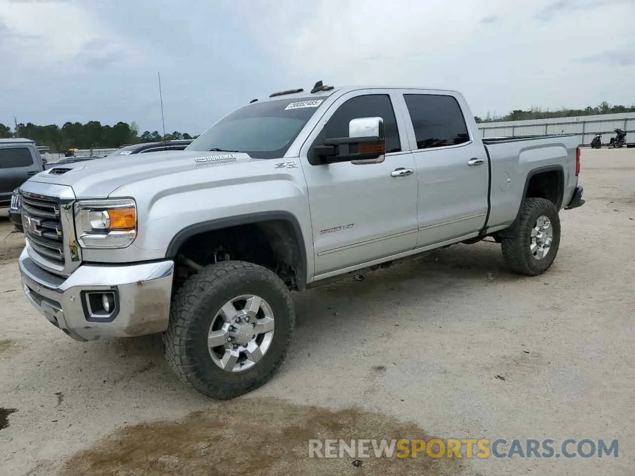 1 Photograph of a damaged car 1GT12REY3KF236787 GMC SIERRA 2019