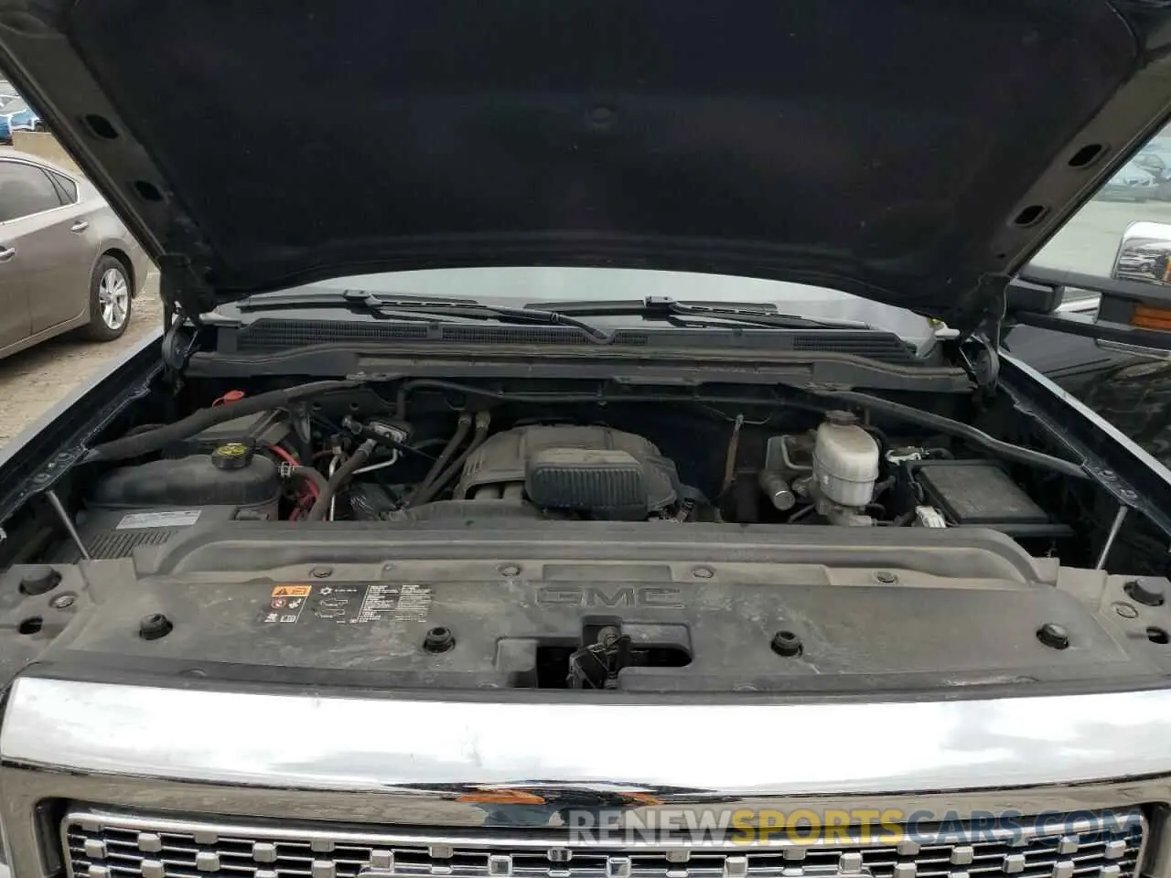 11 Photograph of a damaged car 1GT12SEG6KF192735 GMC SIERRA 2019