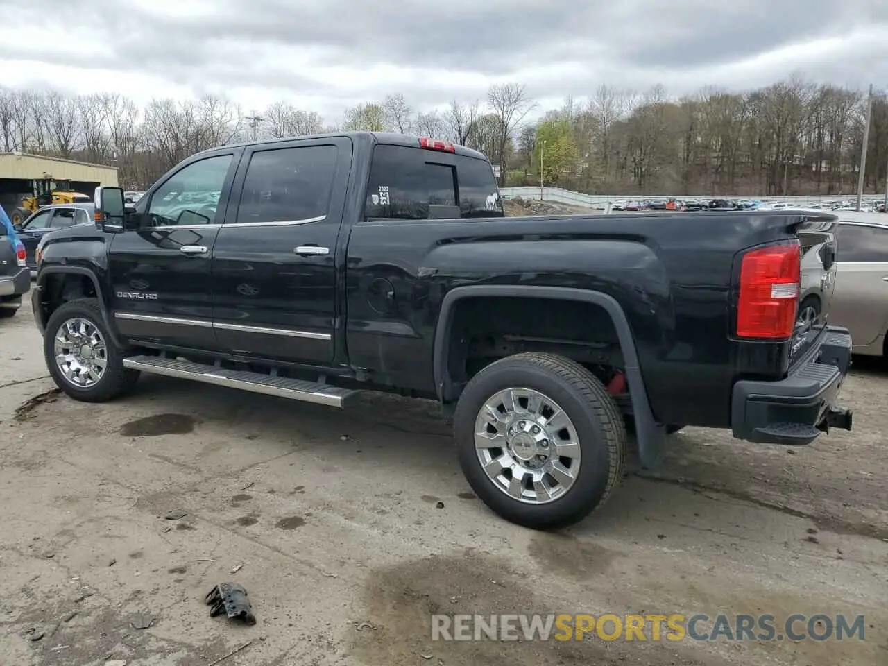 2 Photograph of a damaged car 1GT12SEG6KF192735 GMC SIERRA 2019