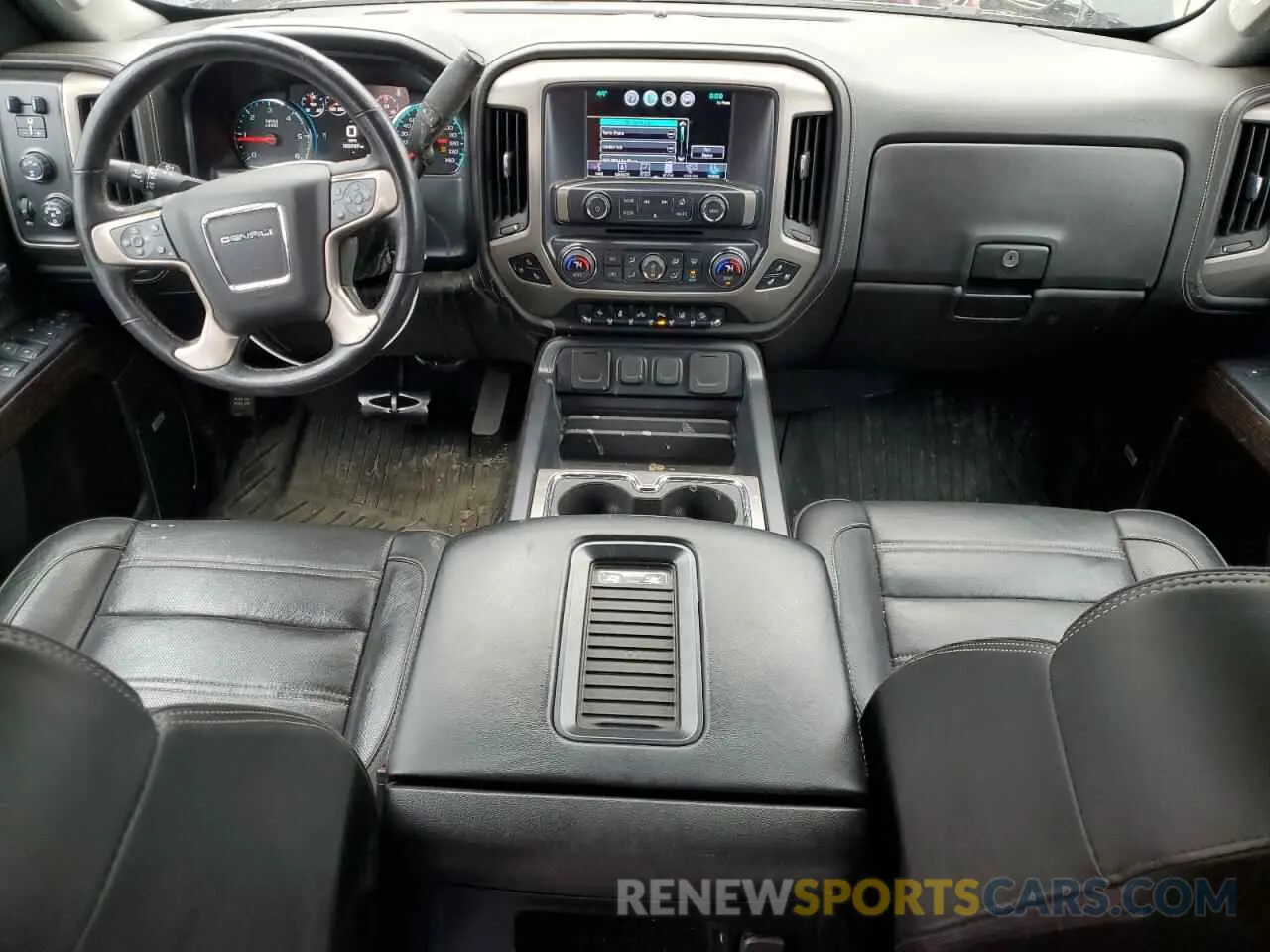 8 Photograph of a damaged car 1GT12SEG6KF192735 GMC SIERRA 2019