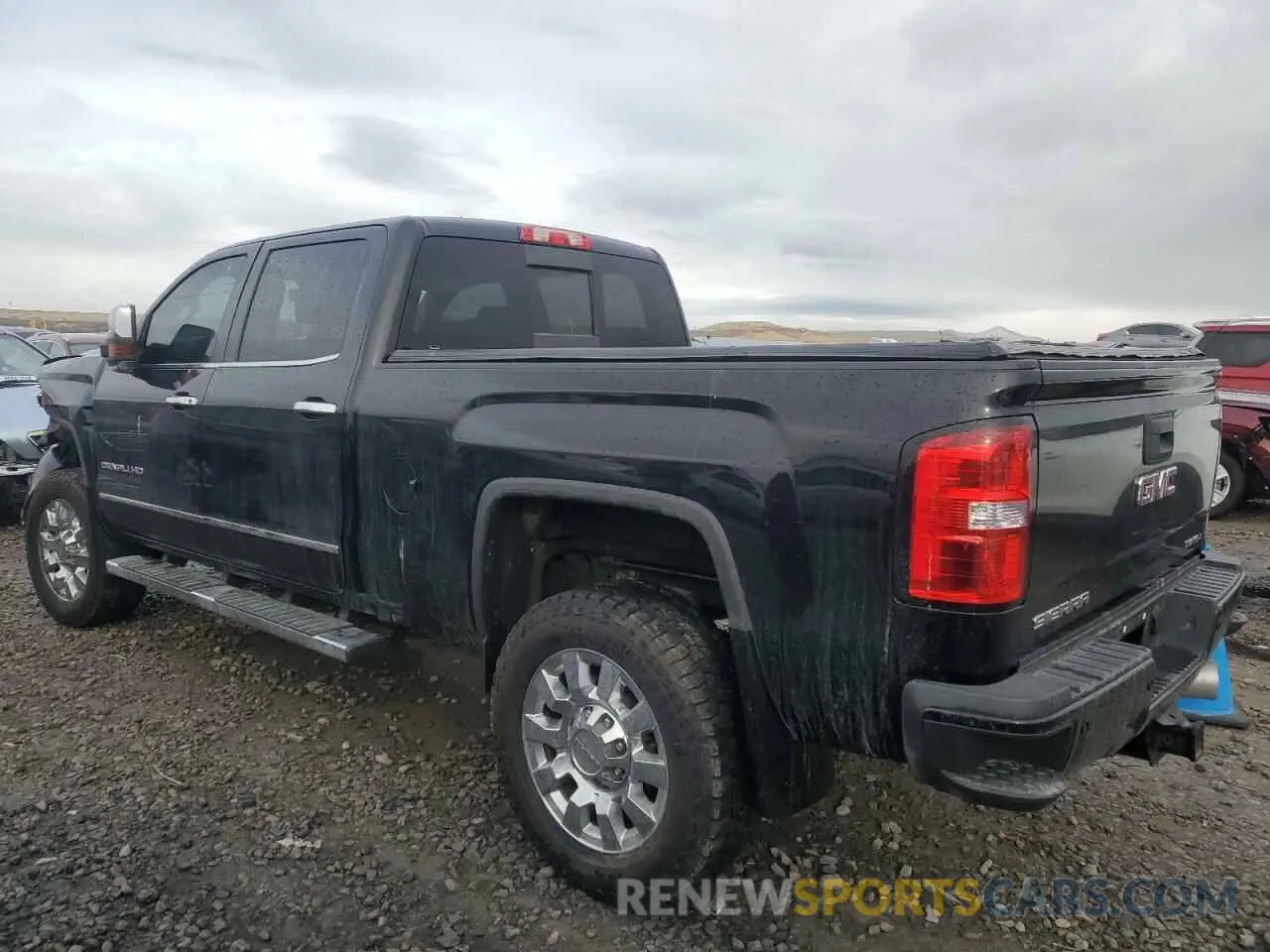 2 Photograph of a damaged car 1GT12SEY1KF254082 GMC SIERRA 2019