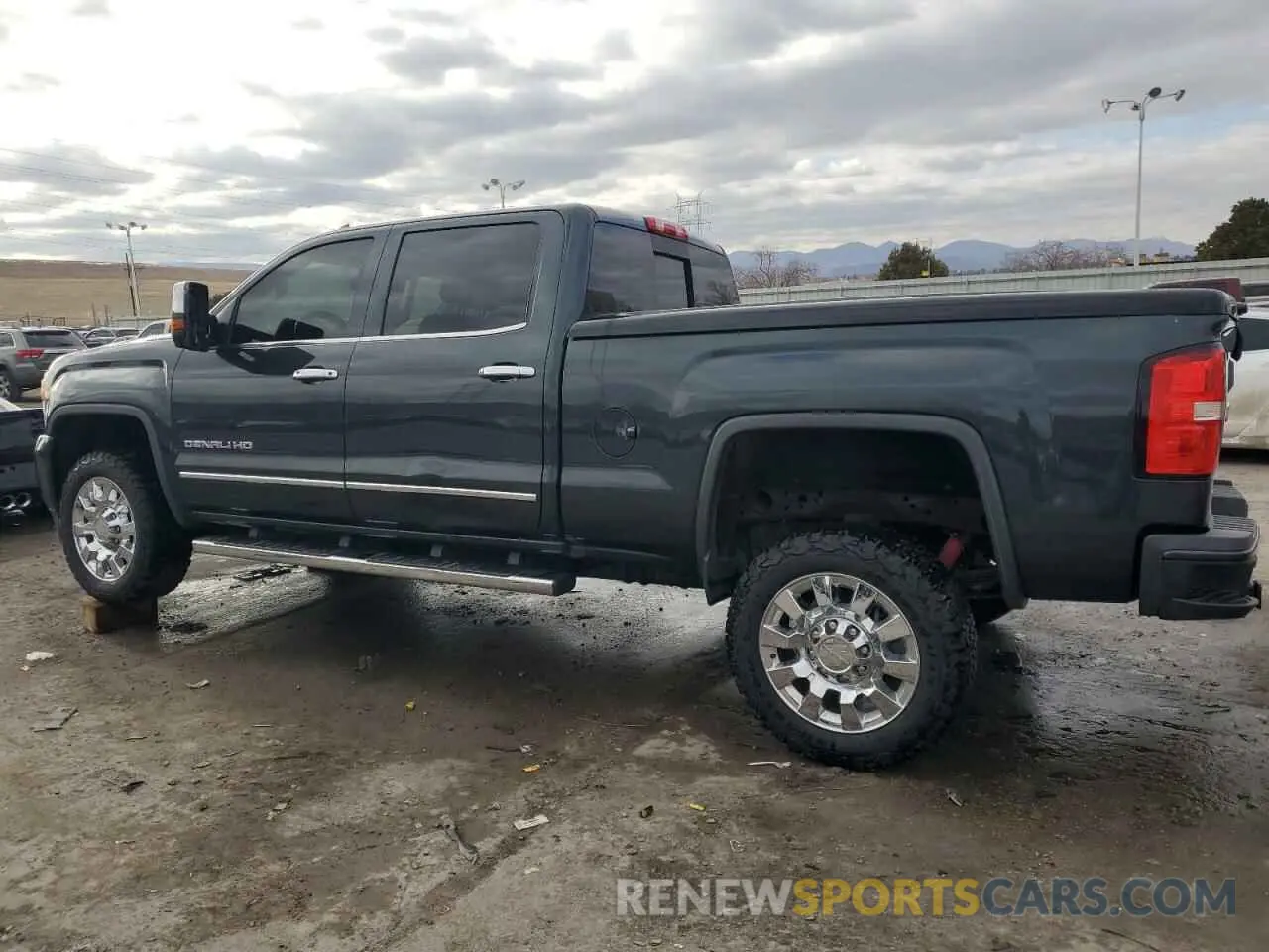 2 Photograph of a damaged car 1GT12SEY4KF112776 GMC SIERRA 2019