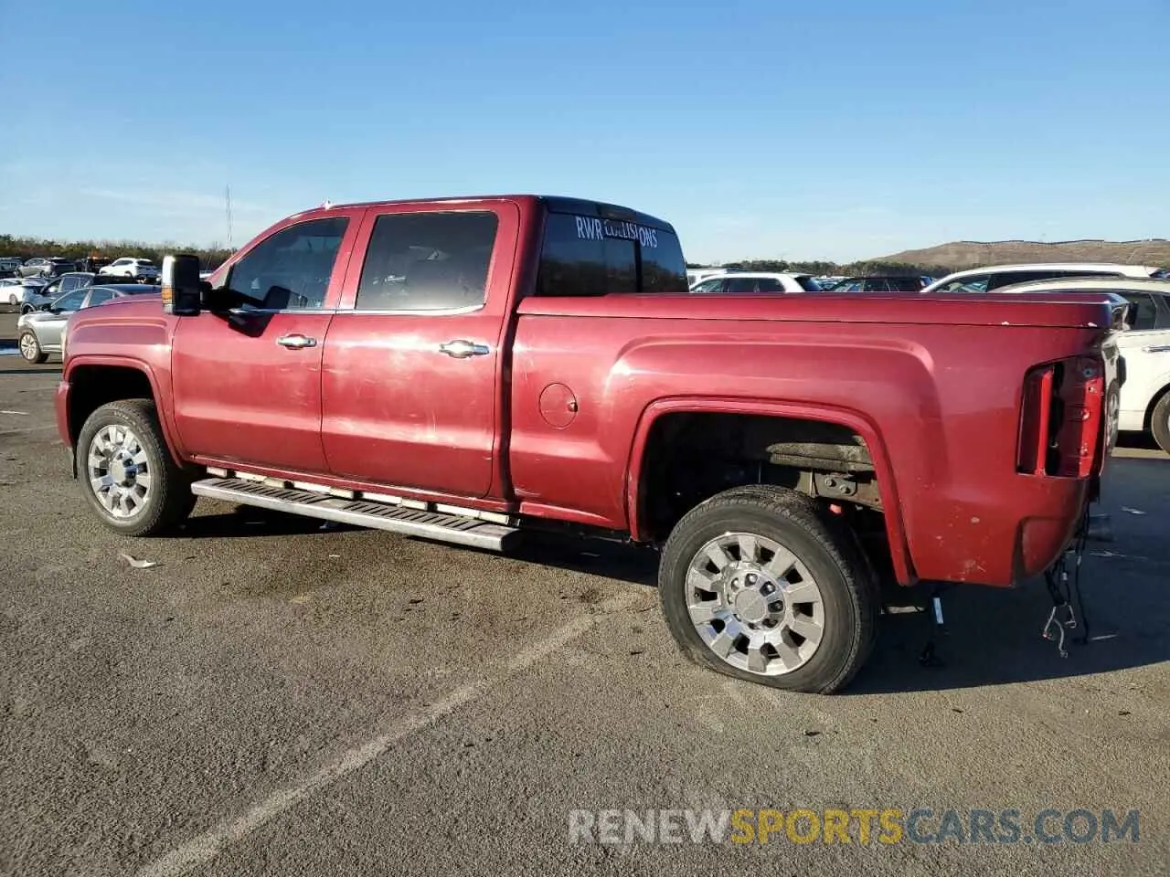 2 Photograph of a damaged car 1GT12SEY6KF265188 GMC SIERRA 2019