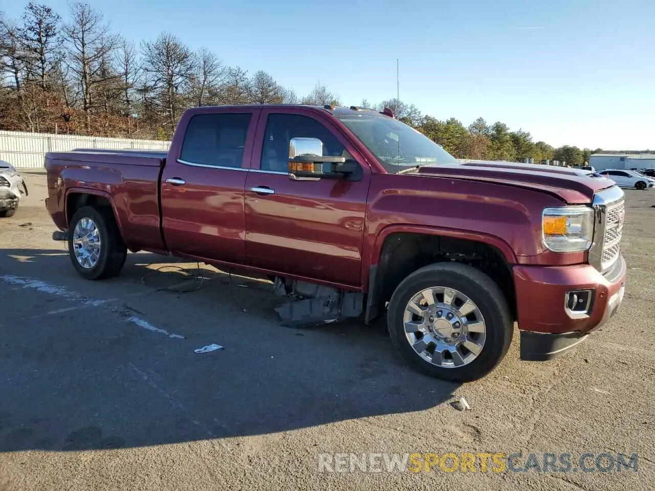 4 Photograph of a damaged car 1GT12SEY6KF265188 GMC SIERRA 2019